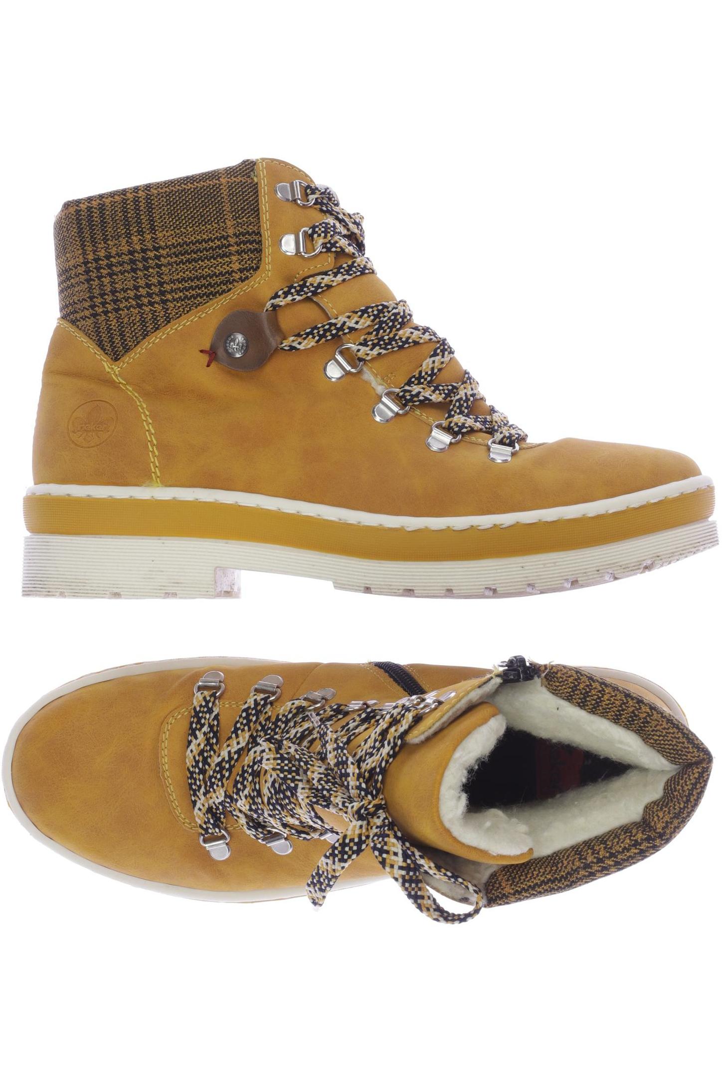 

Rieker Damen Stiefelette, orange, Gr. 42