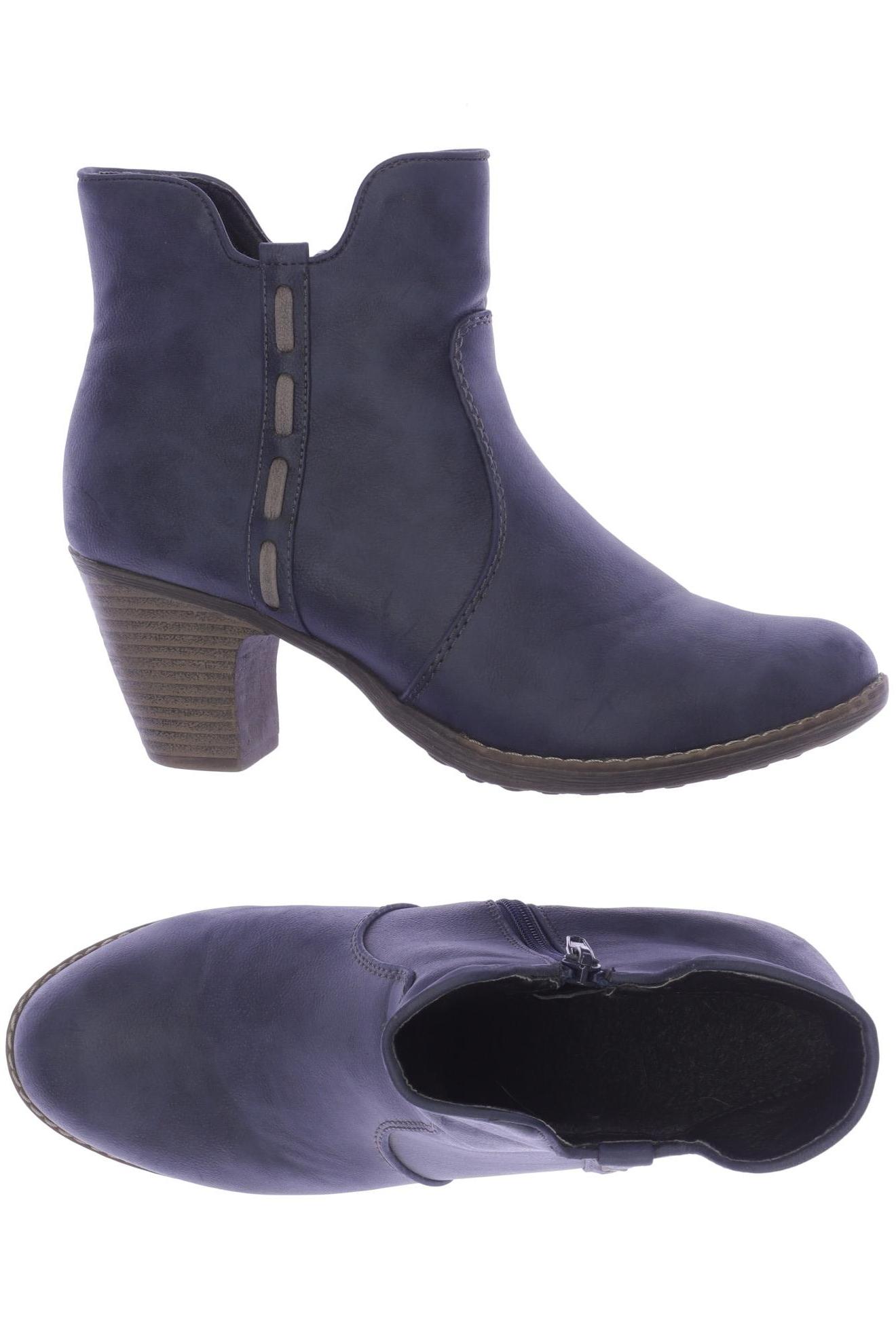 

Rieker Damen Stiefelette, marineblau, Gr. 40