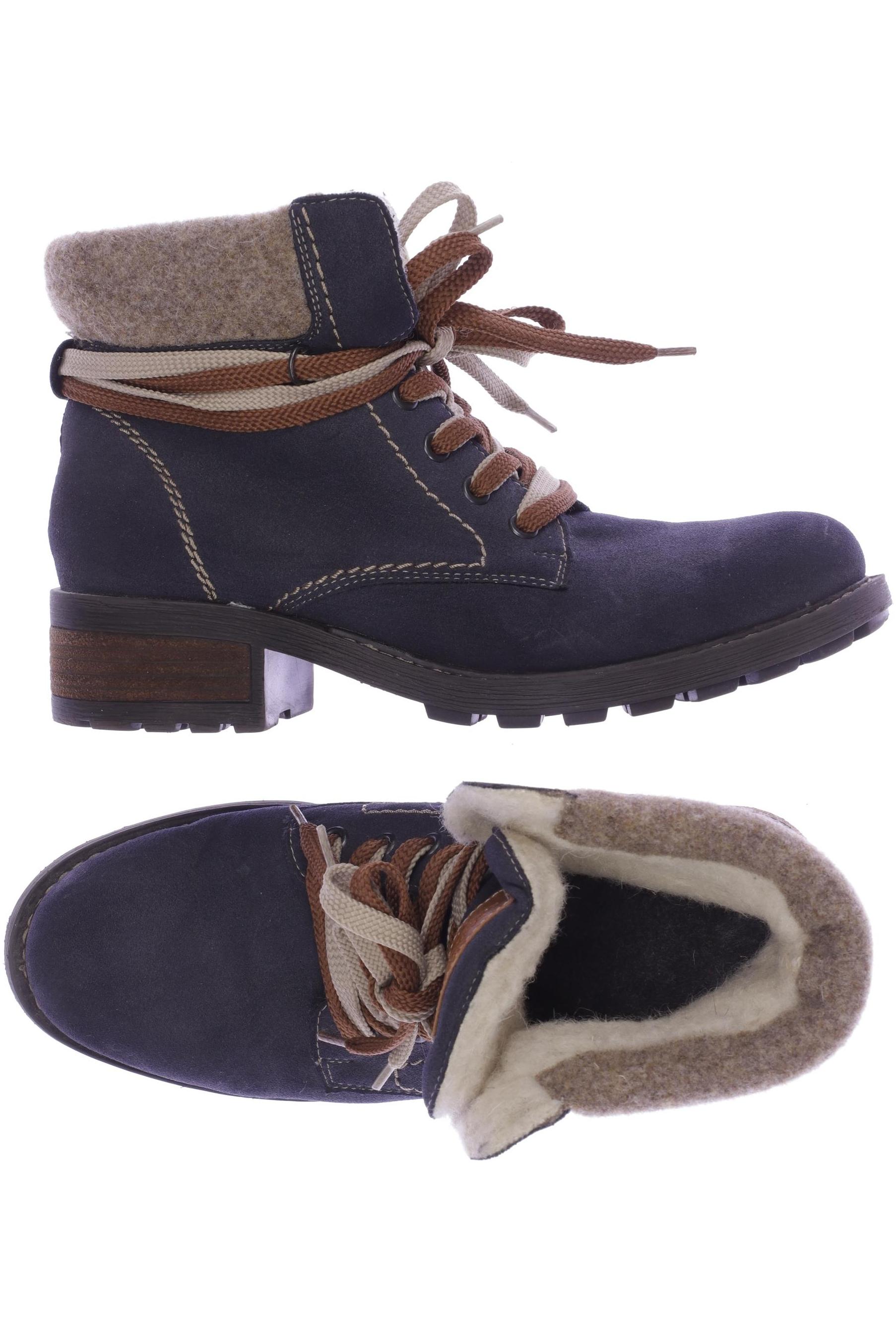 

Rieker Damen Stiefelette, marineblau, Gr. 38