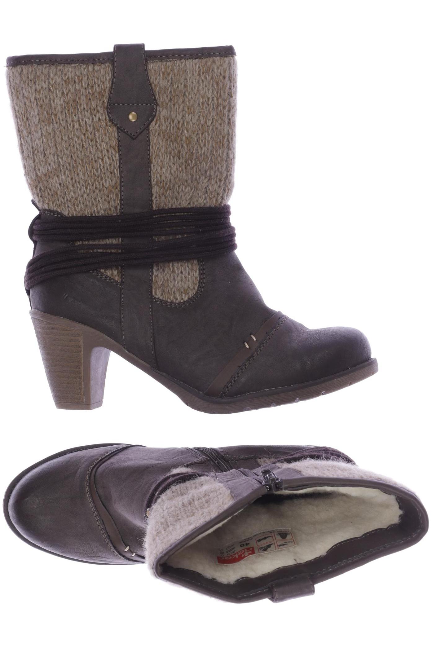 

Rieker Damen Stiefelette, braun, Gr. 40