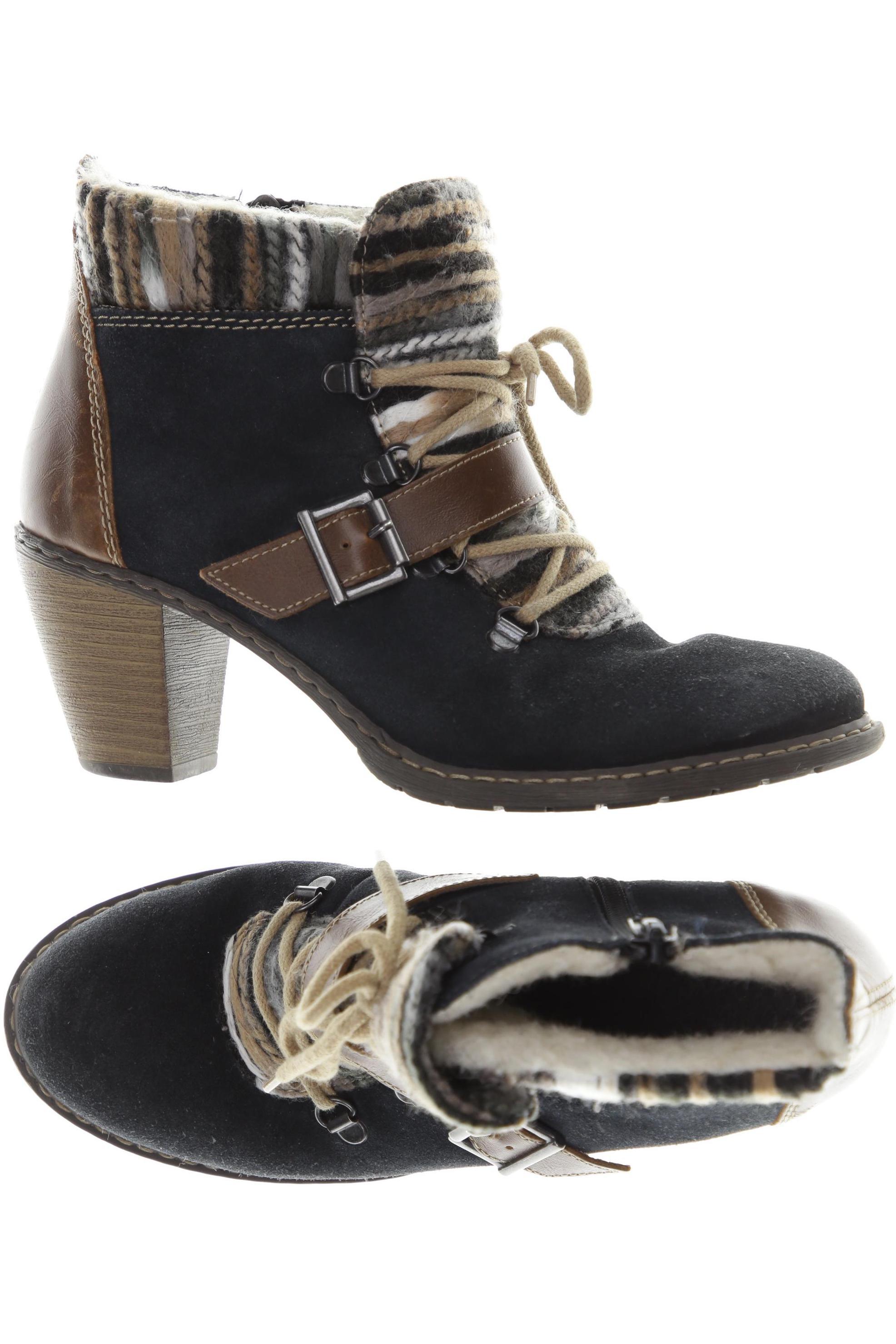 

Rieker Damen Stiefelette, blau, Gr. 38