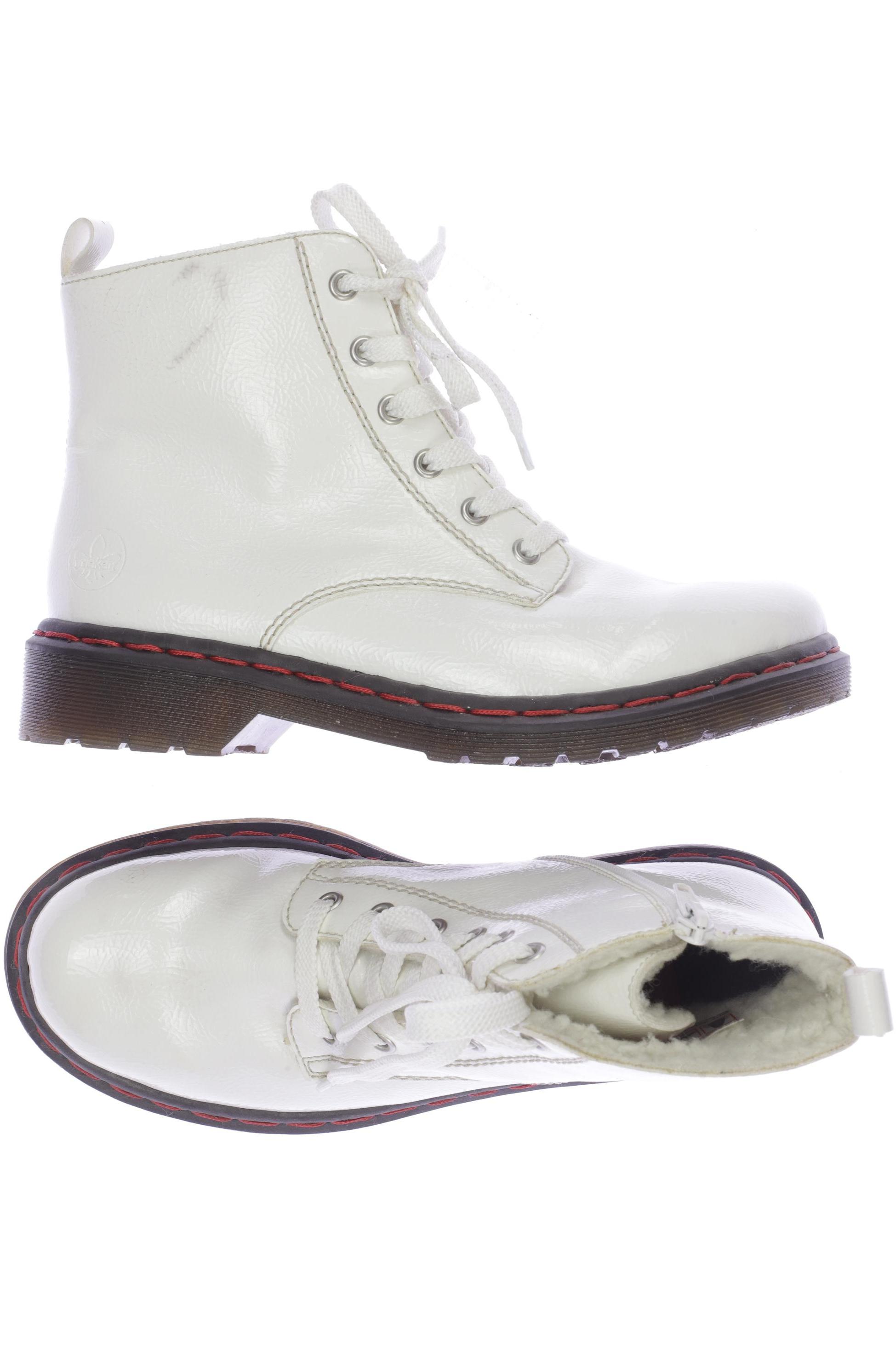 

Rieker Damen Stiefelette, weiß, Gr. 40