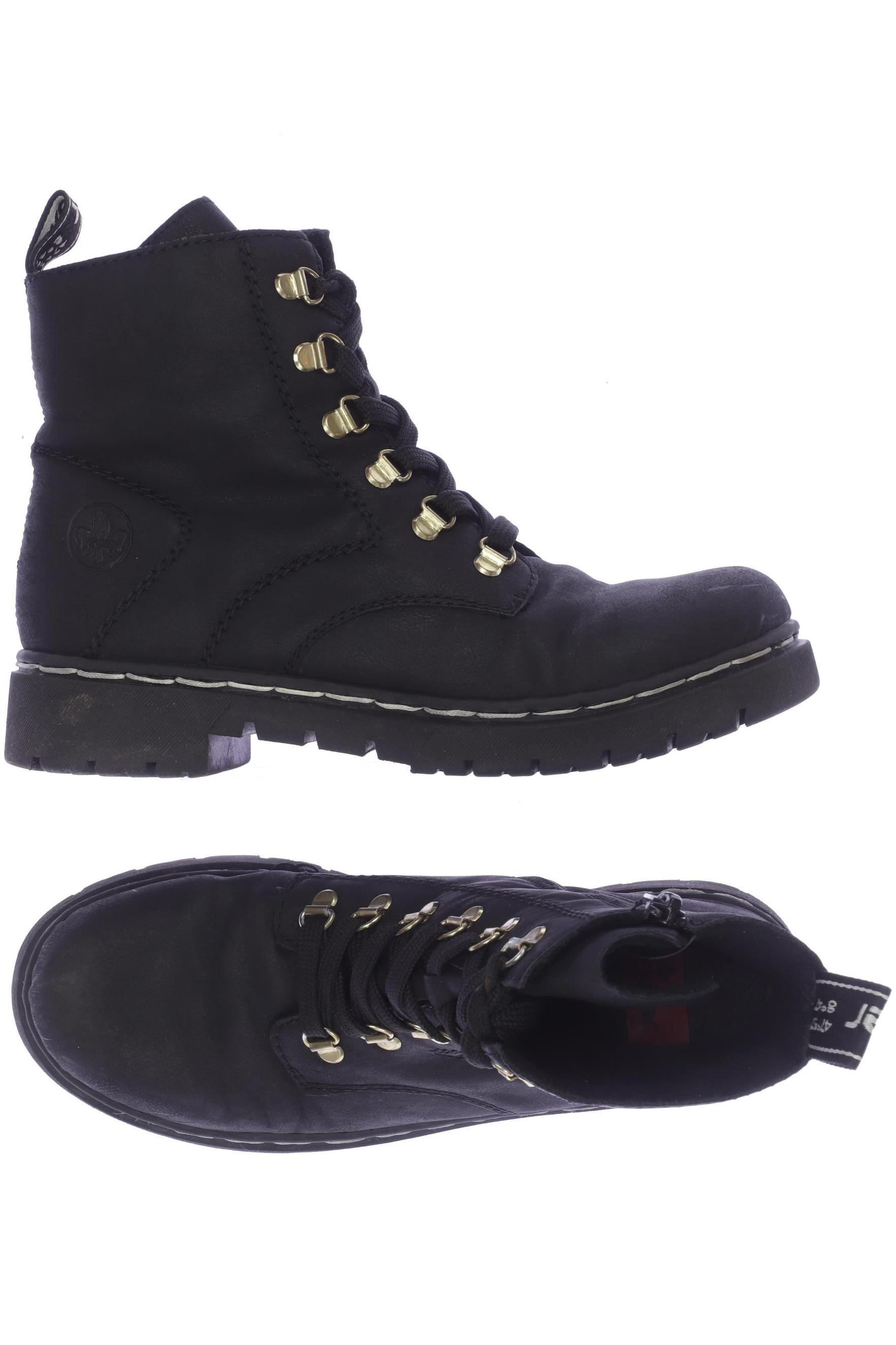 

Rieker Damen Stiefelette, schwarz, Gr. 38