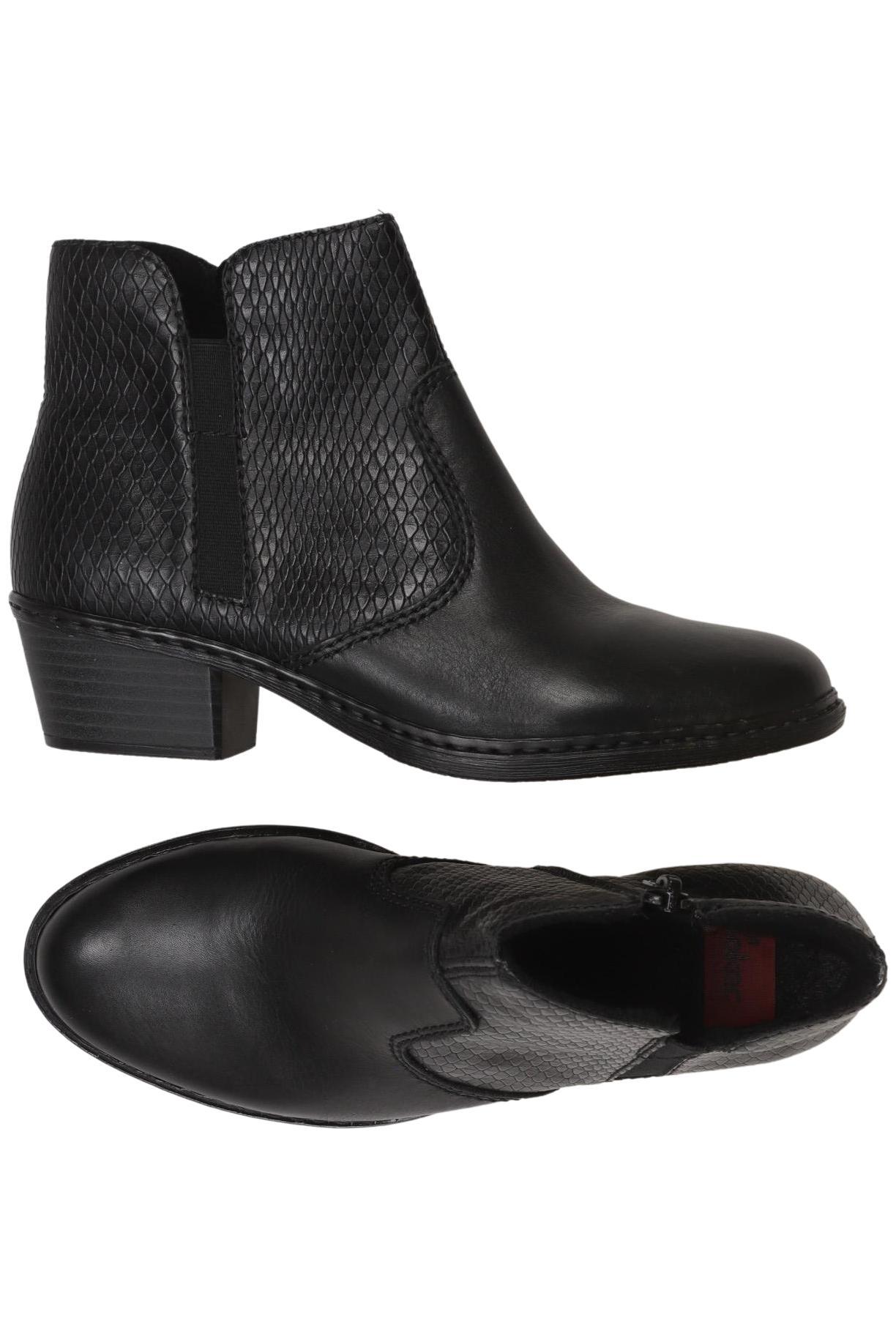 

Rieker Damen Stiefelette, schwarz, Gr. 36