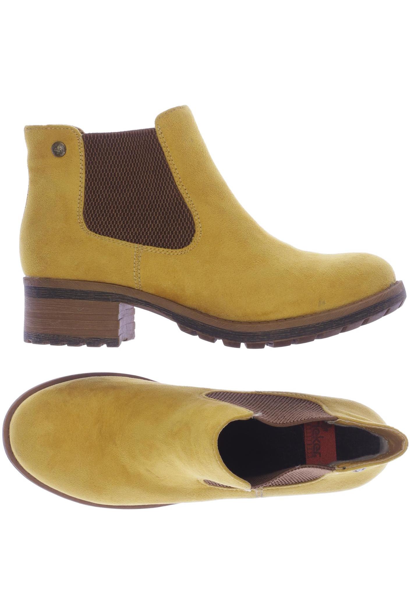 

Rieker Damen Stiefelette, gelb, Gr. 37