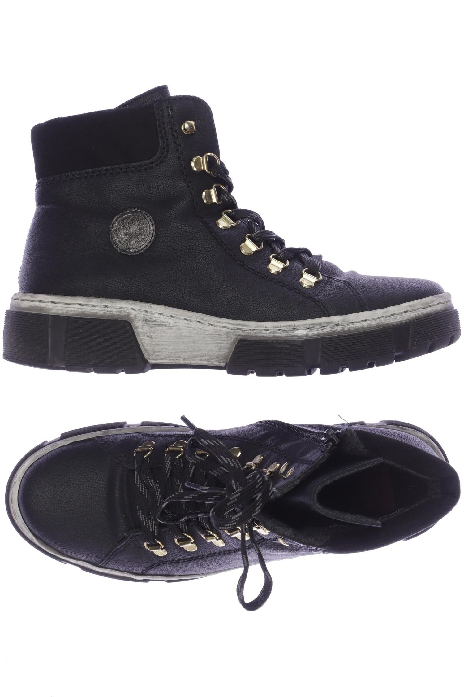 

Rieker Damen Stiefelette, schwarz, Gr. 41