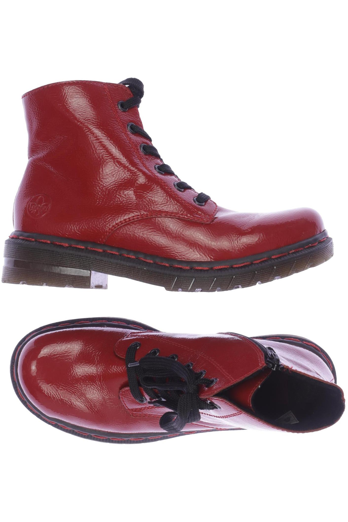 

Rieker Damen Stiefelette, rot, Gr. 39