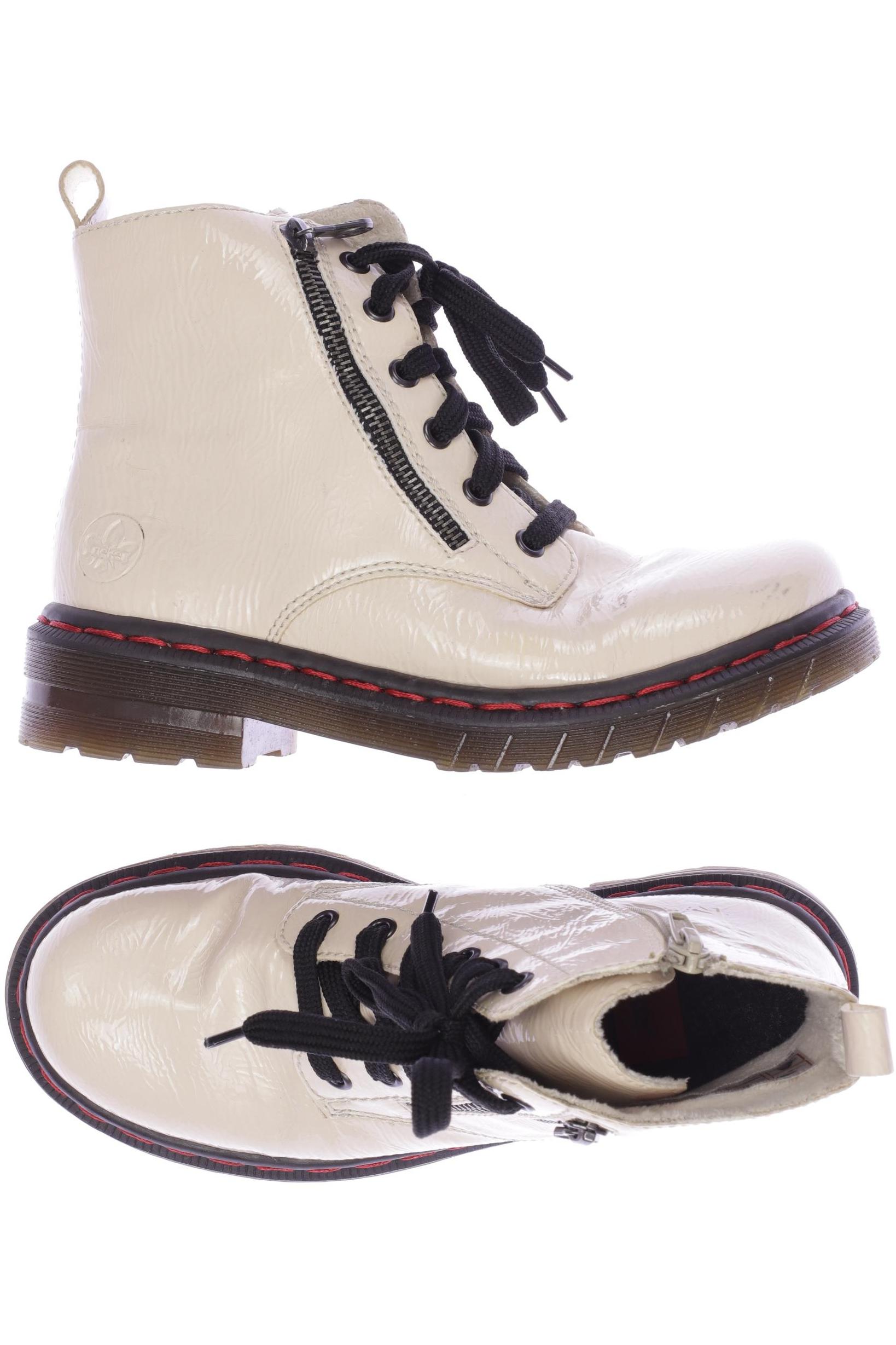 

Rieker Damen Stiefelette, cremeweiß, Gr. 37