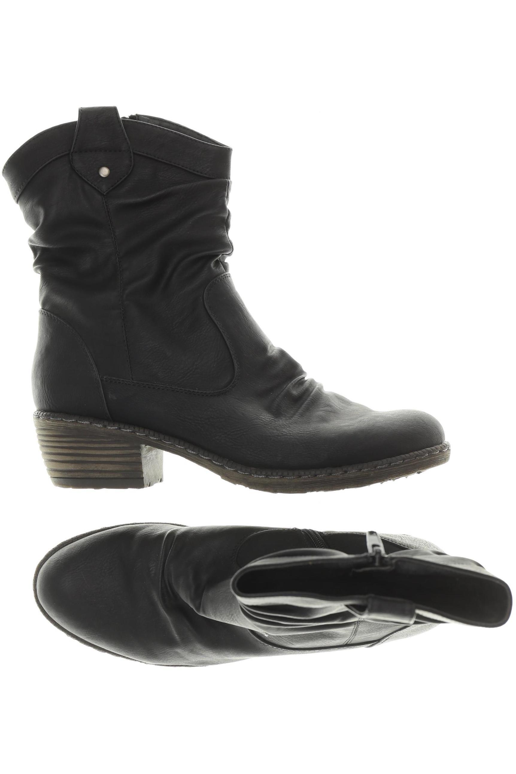 

Rieker Damen Stiefelette, schwarz, Gr. 38