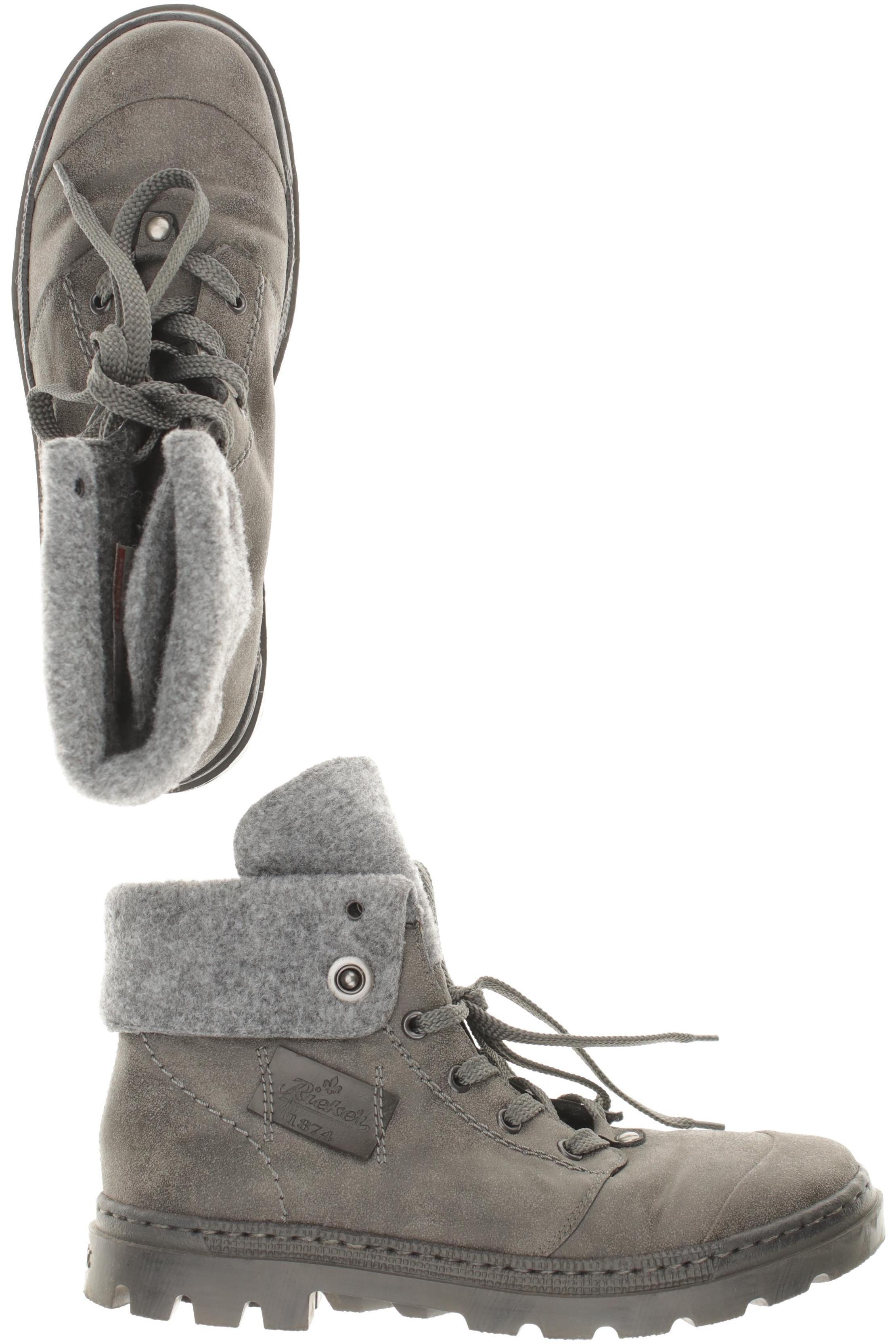 

Rieker Damen Stiefelette, grau, Gr. 40