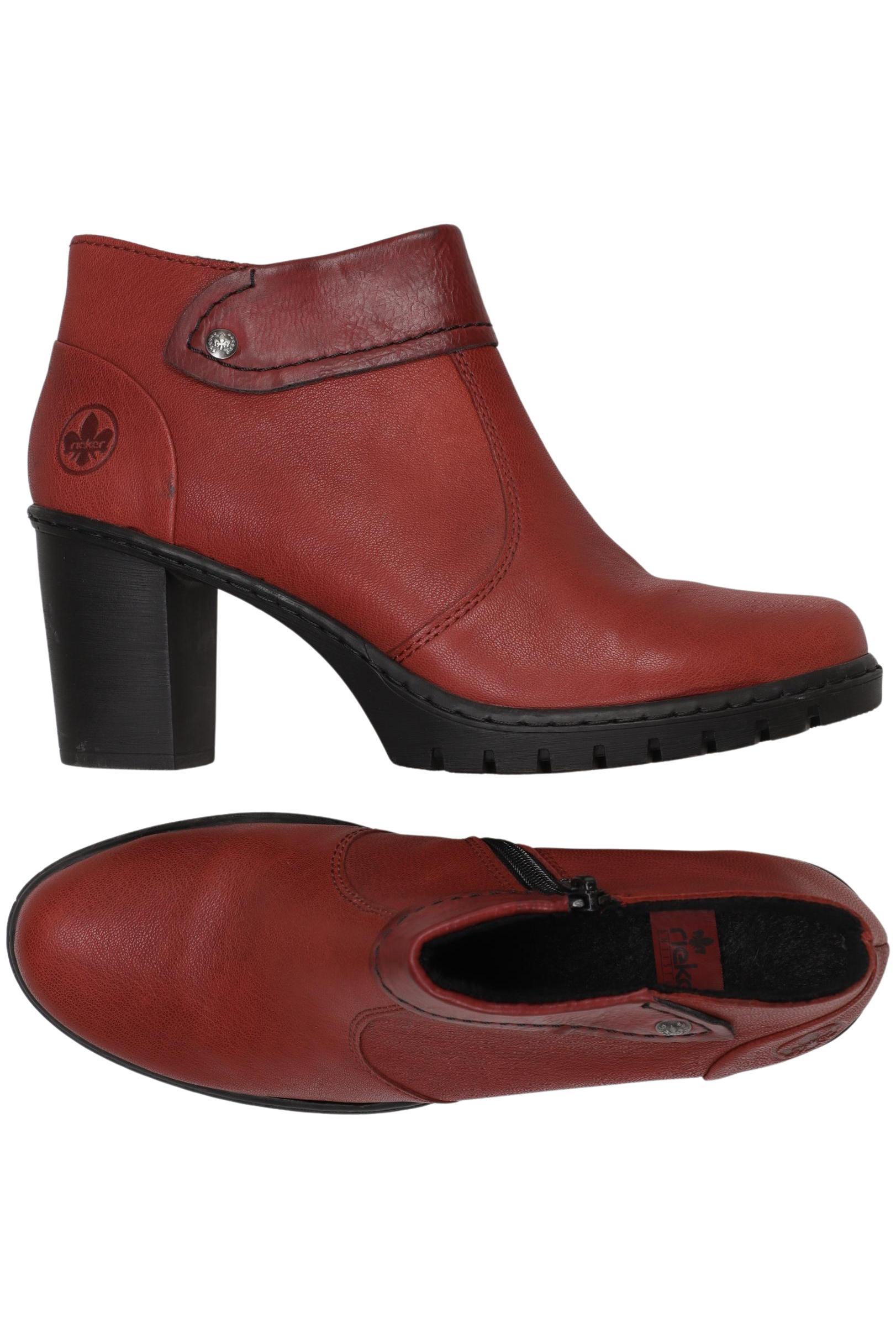 

Rieker Damen Stiefelette, rot, Gr. 41