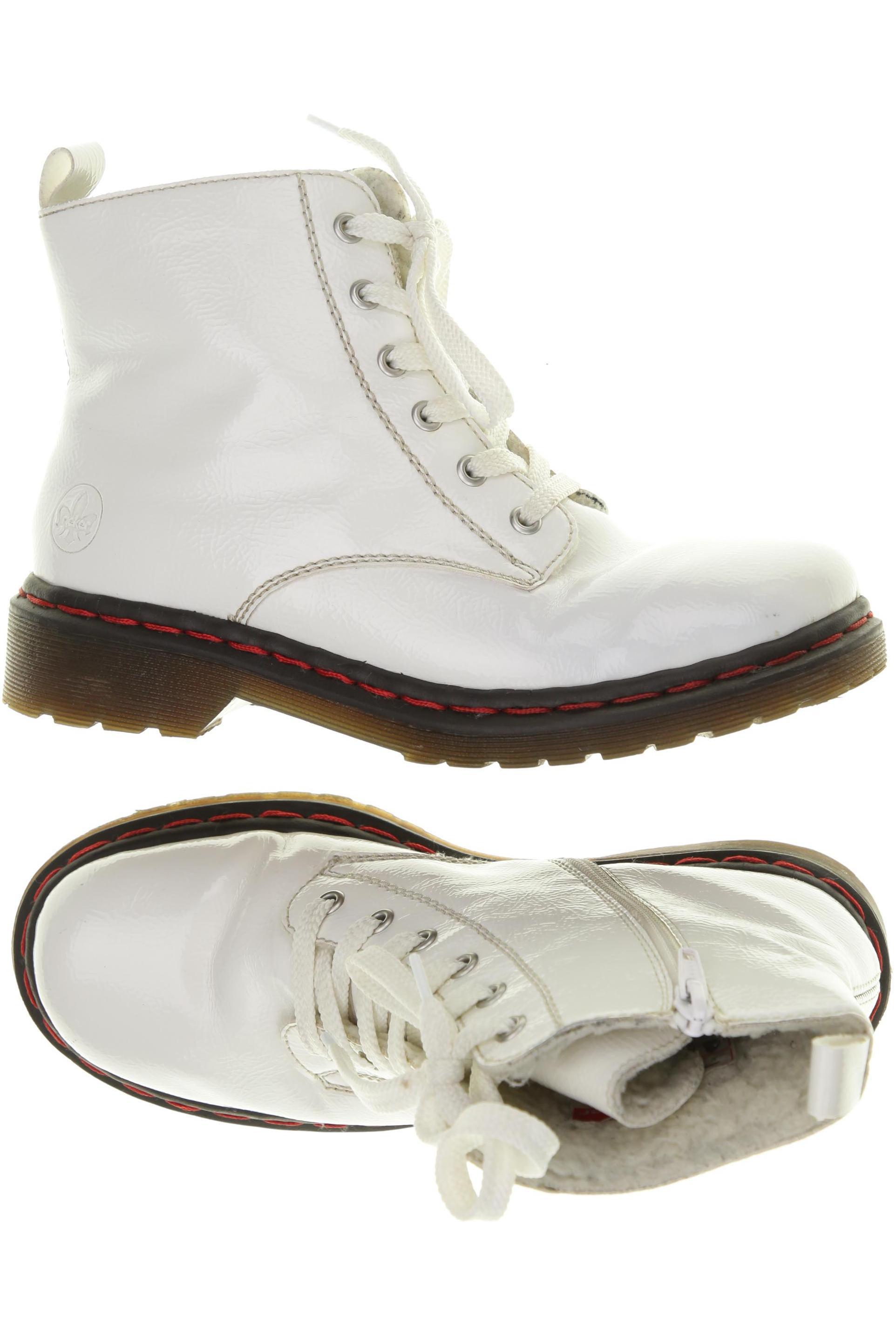 

Rieker Damen Stiefelette, weiß, Gr. 40