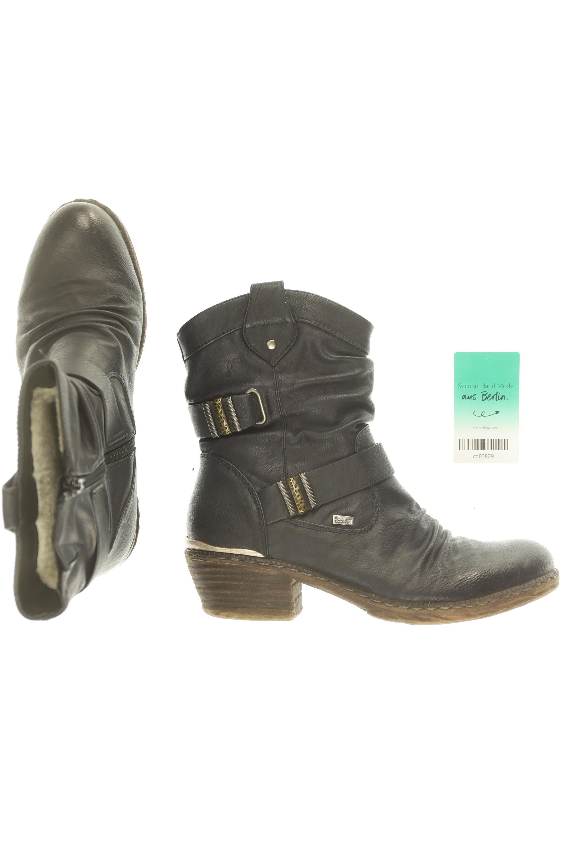 

Rieker Damen Stiefelette, schwarz, Gr. 40