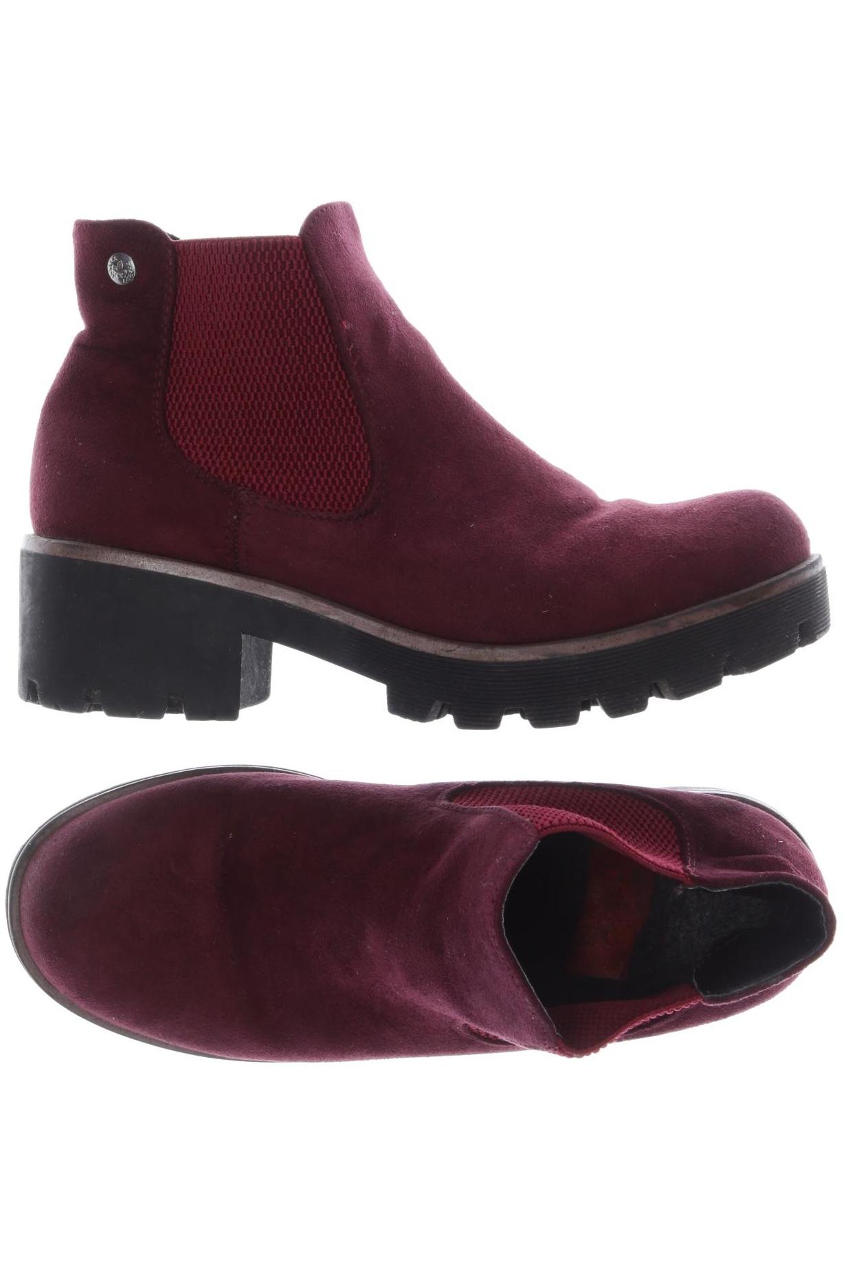 

Rieker Damen Stiefelette, bordeaux, Gr. 36