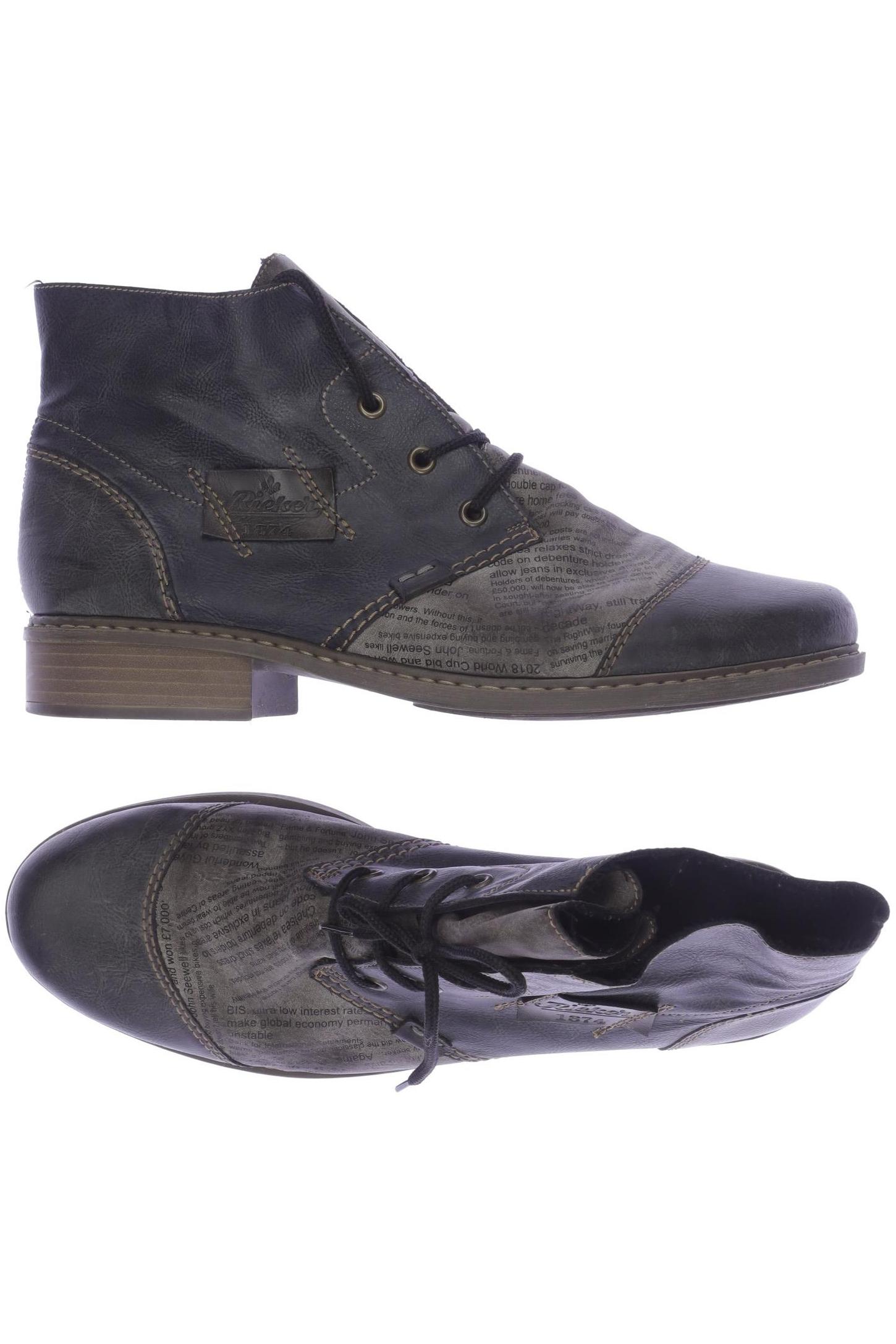 

Rieker Damen Stiefelette, marineblau, Gr. 42