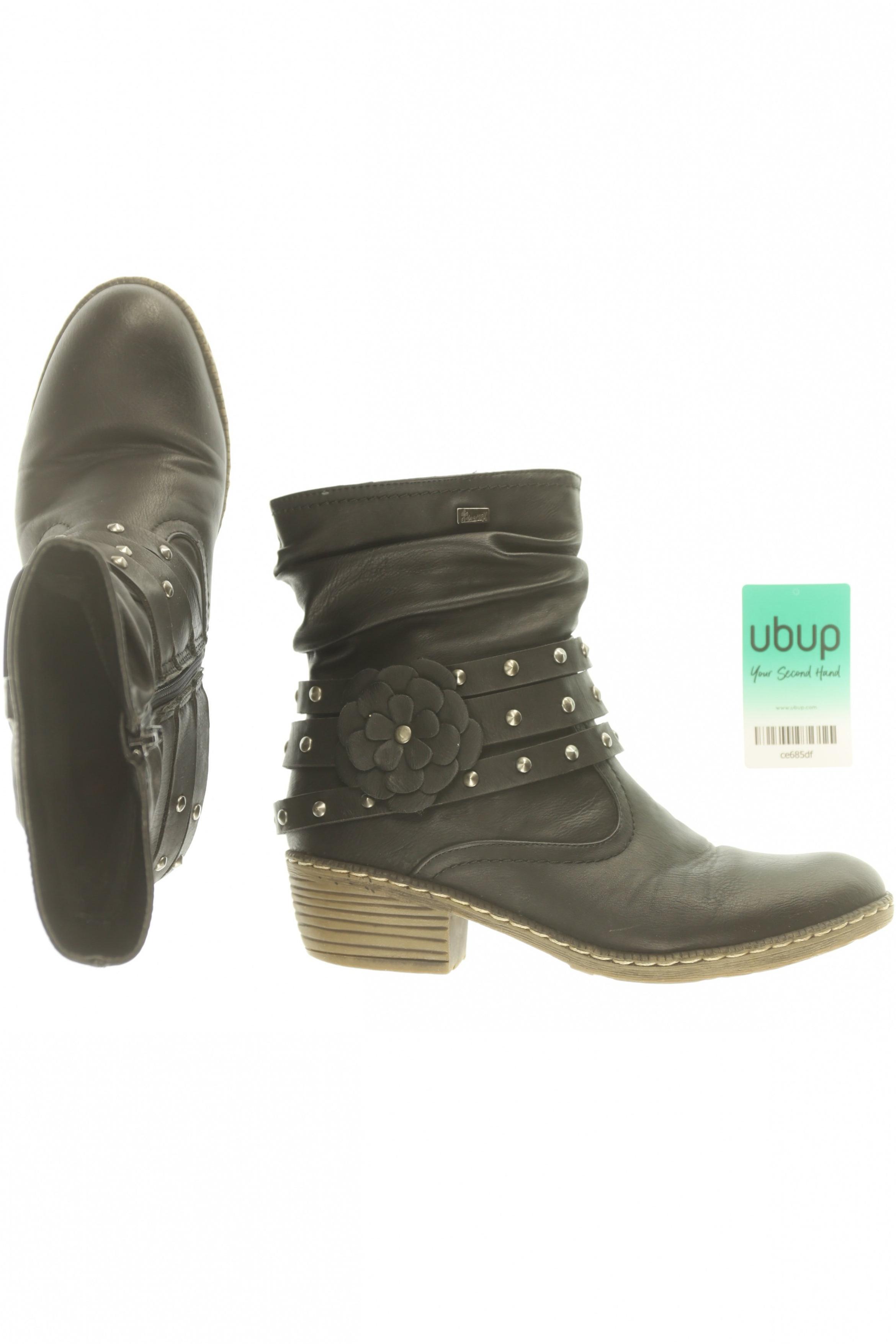 

Rieker Damen Stiefelette, schwarz, Gr. 39