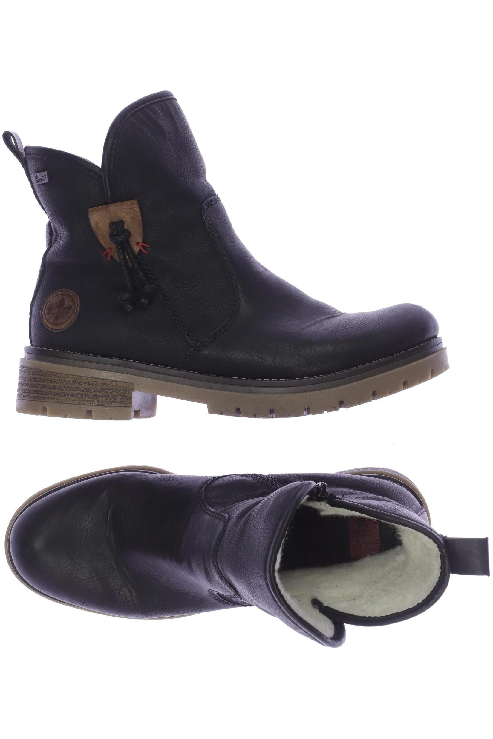 

Rieker Damen Stiefelette, schwarz, Gr. 40