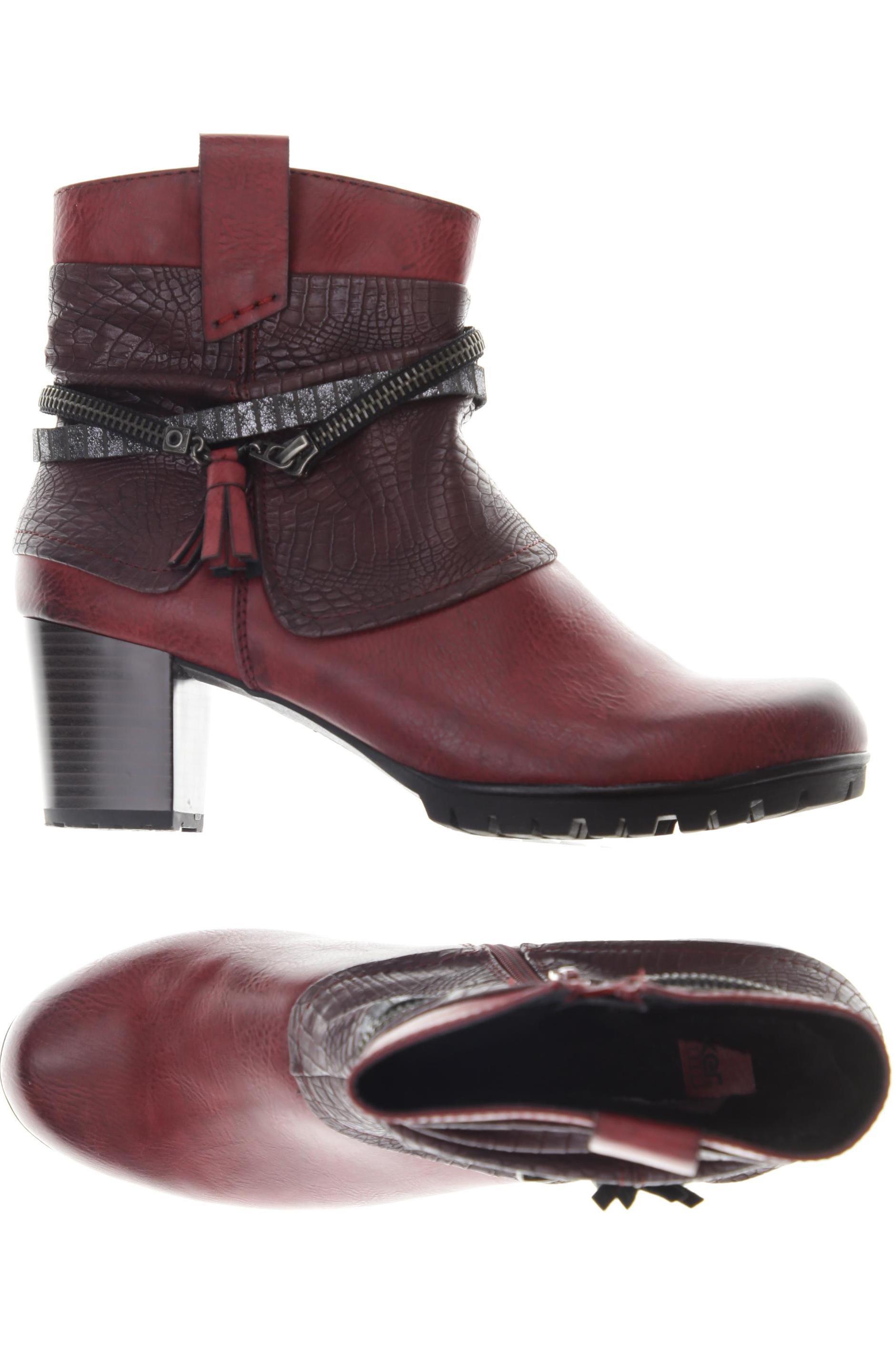 

Rieker Damen Stiefelette, rot, Gr. 39