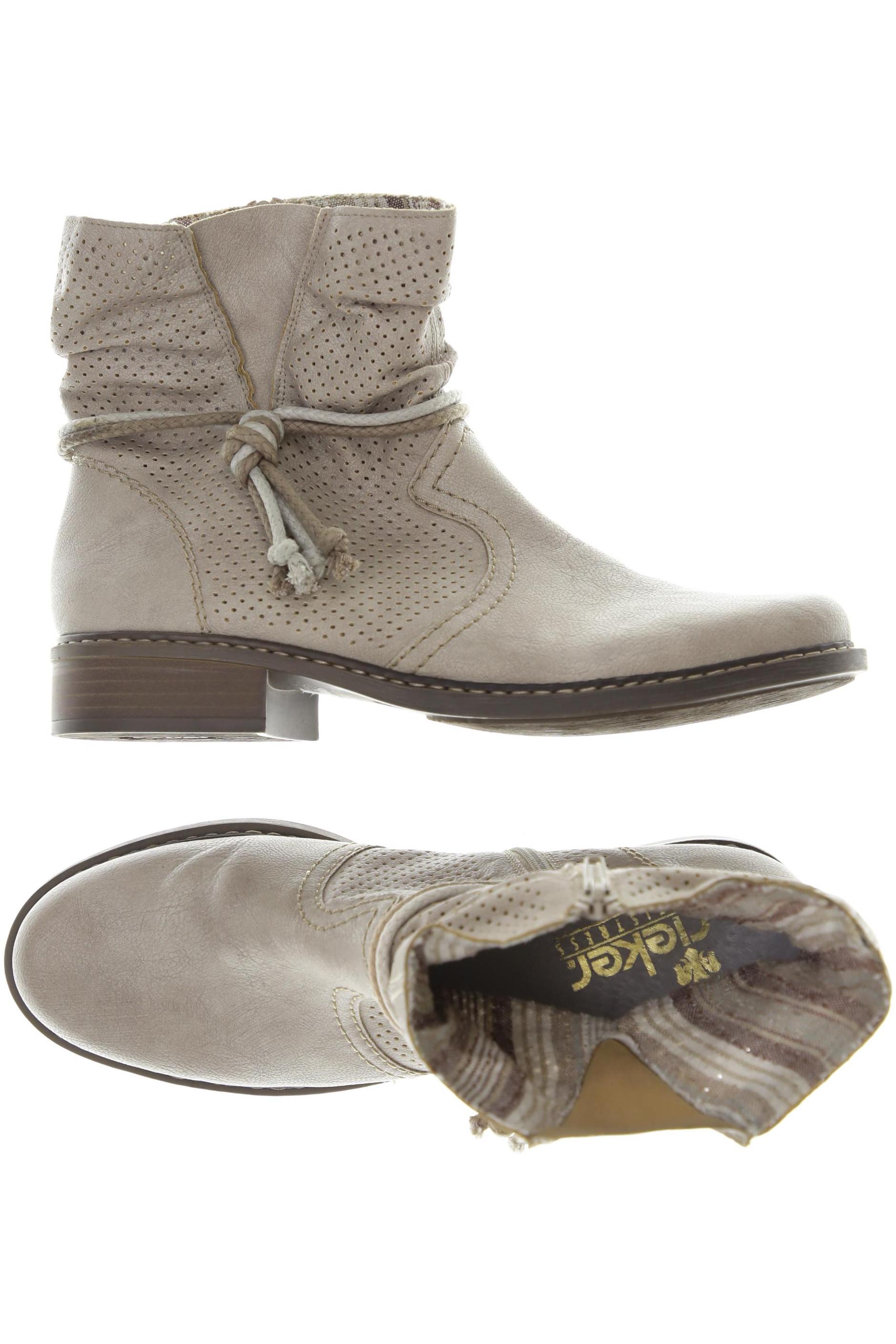 

Rieker Damen Stiefelette, beige, Gr. 41