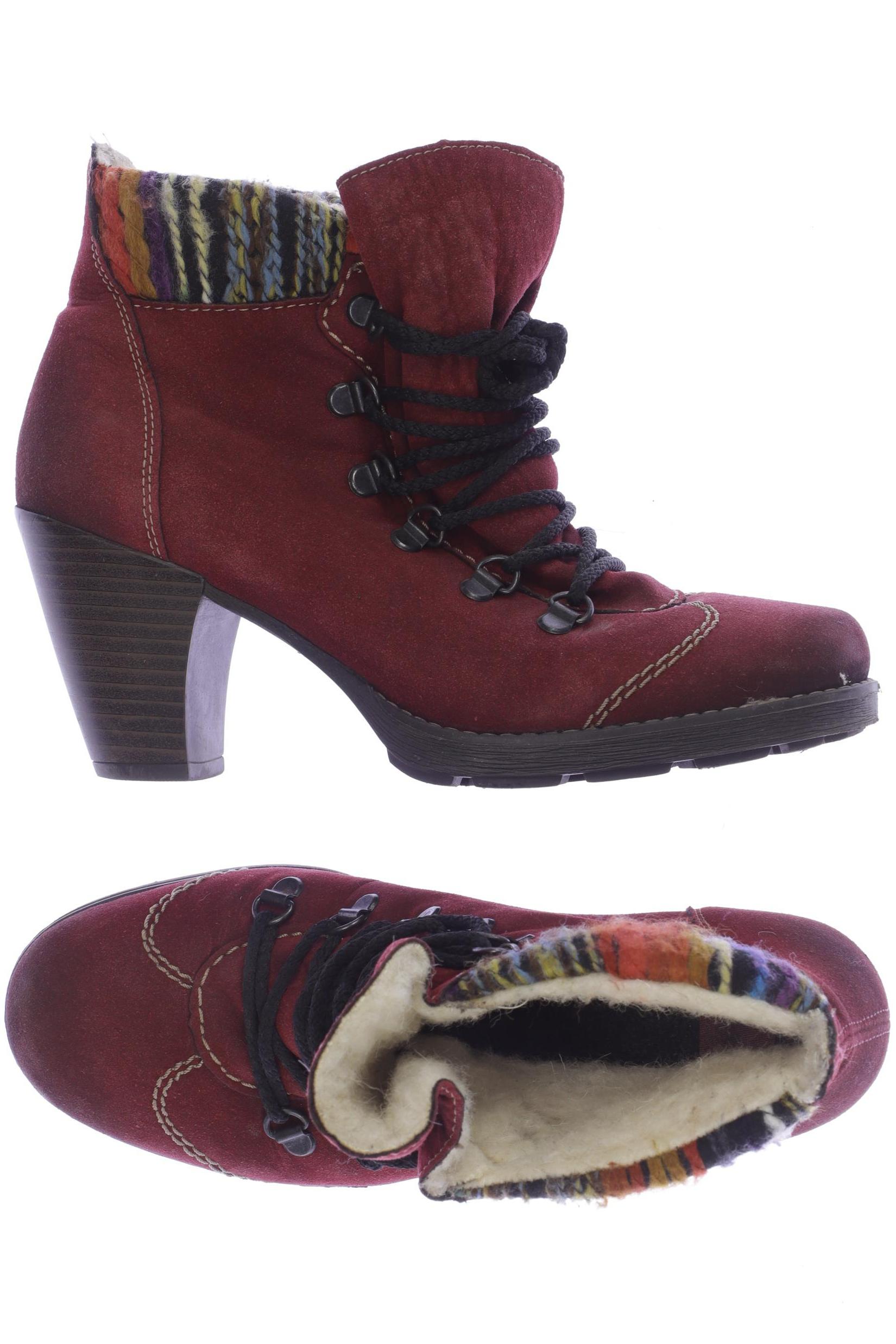 

Rieker Damen Stiefelette, bordeaux