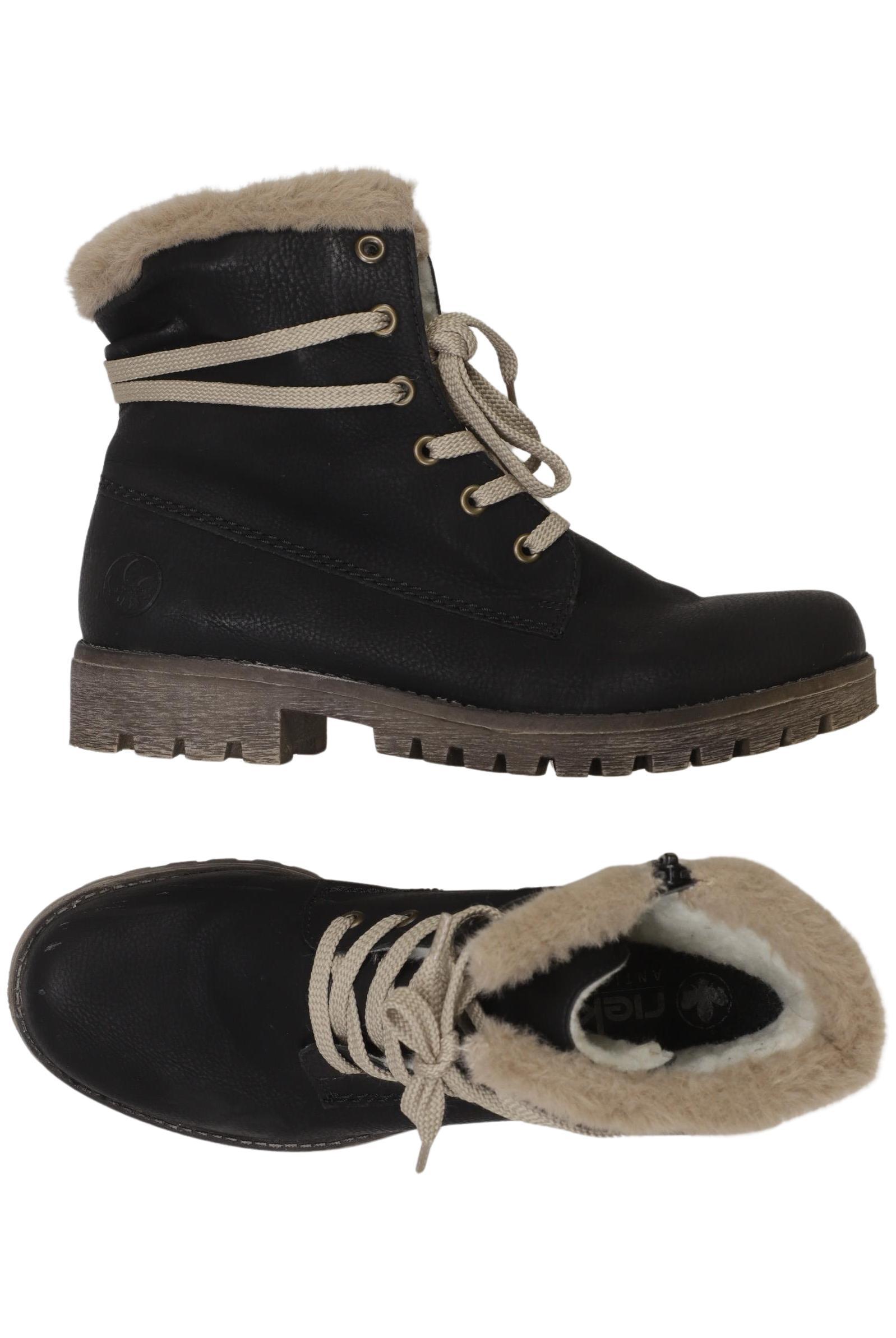 

Rieker Damen Stiefelette, schwarz, Gr. 39