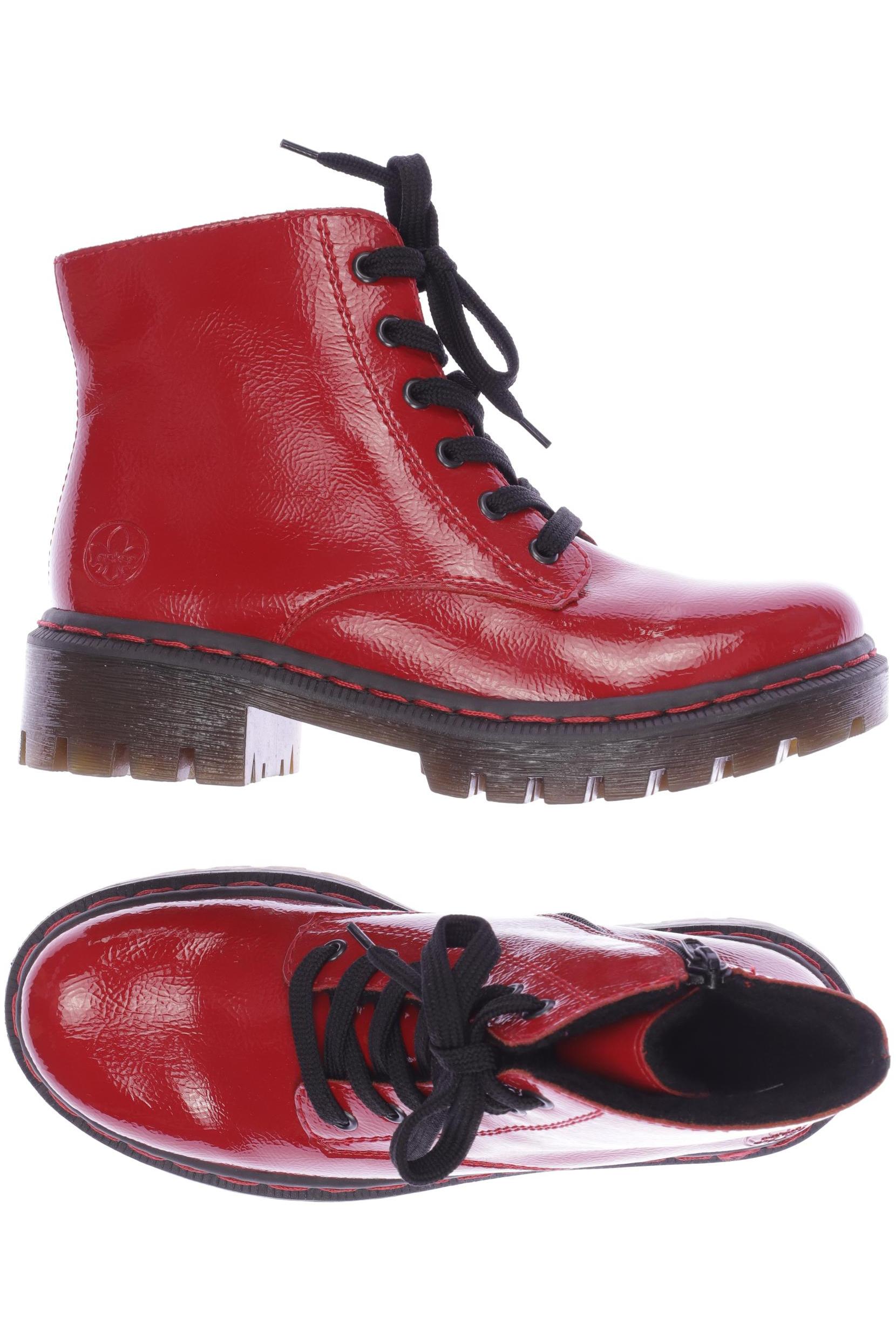 

Rieker Damen Stiefelette, rot