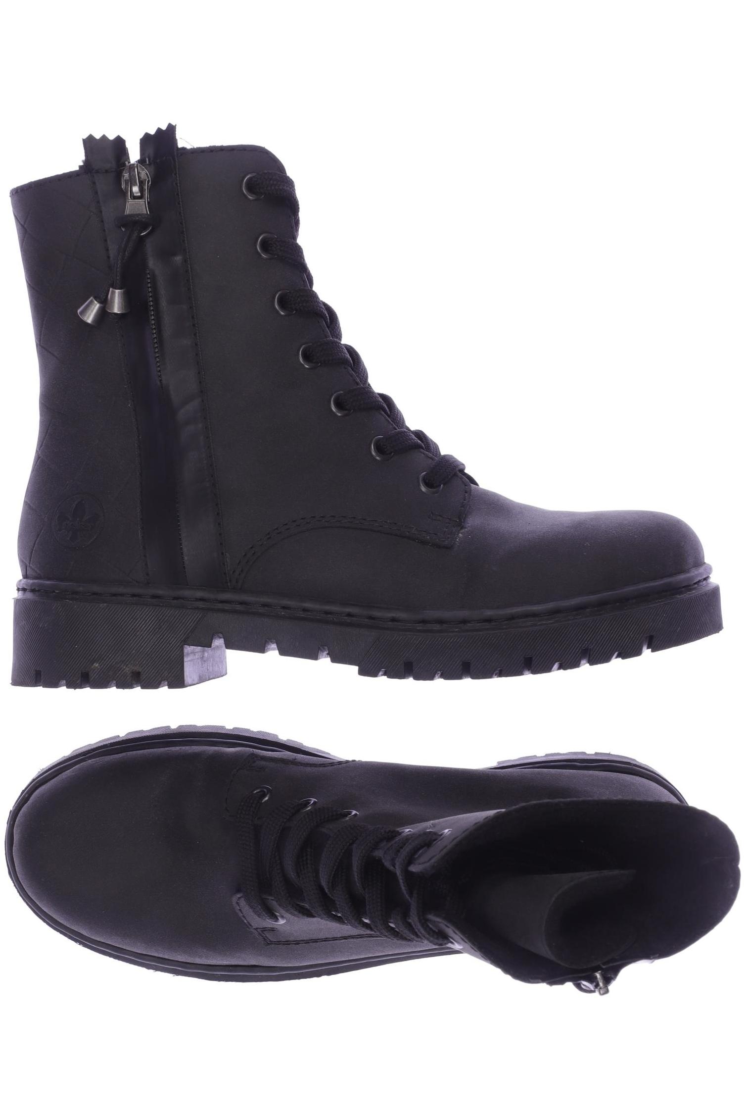 

Rieker Damen Stiefelette, schwarz, Gr. 38