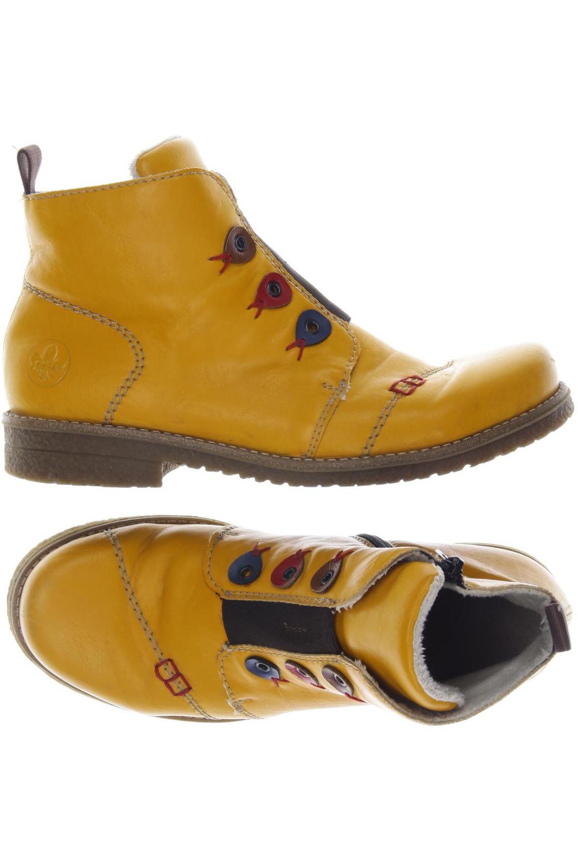 

Rieker Damen Stiefelette, gelb