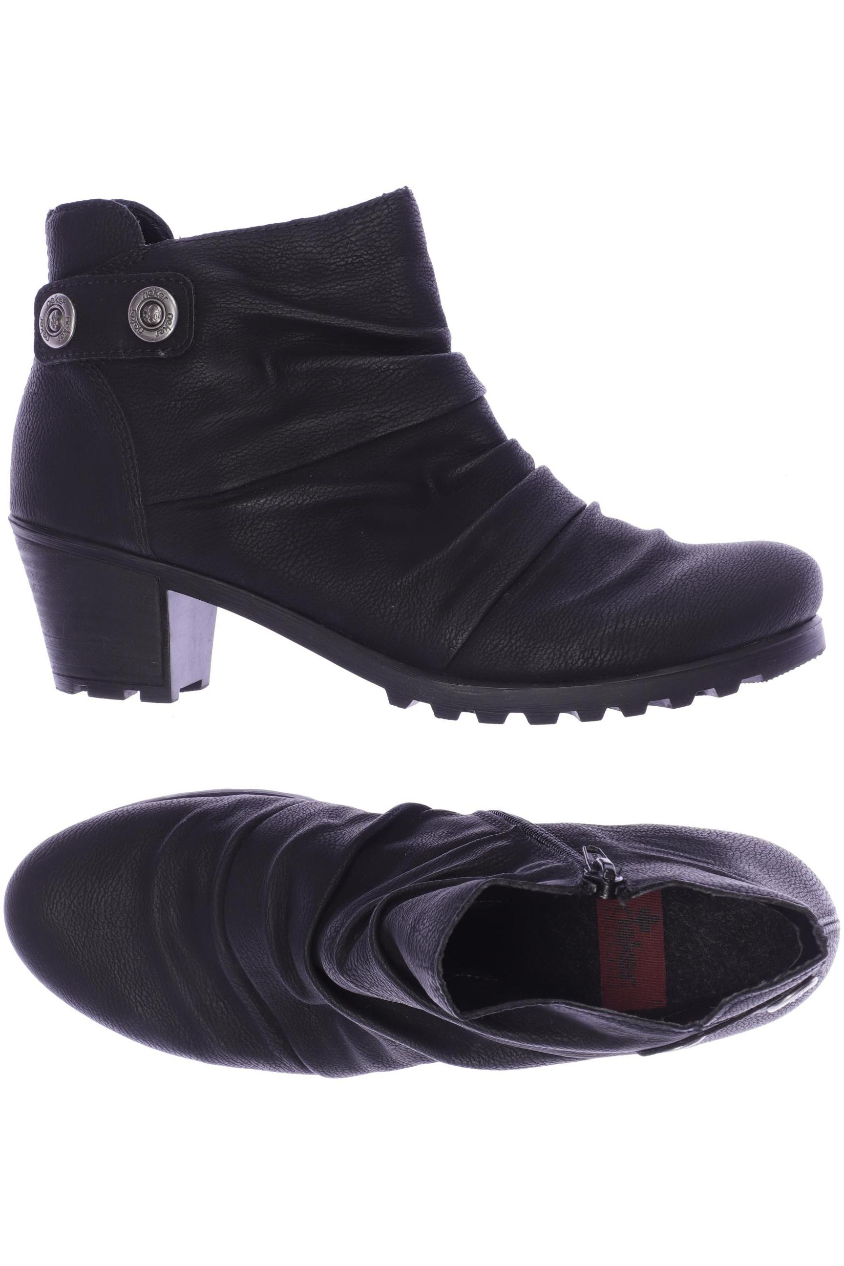 

Rieker Damen Stiefelette, schwarz, Gr. 38