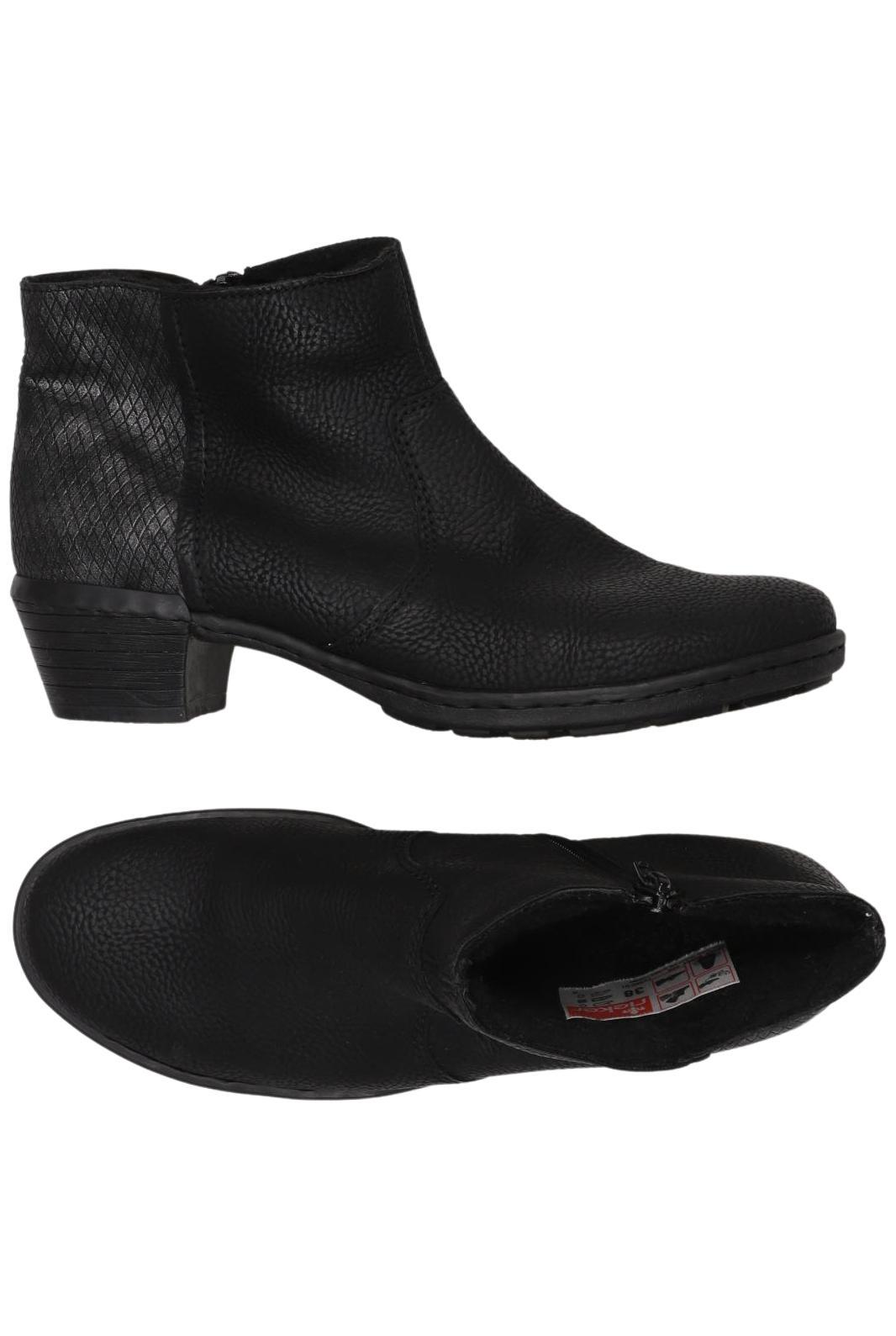 

Rieker Damen Stiefelette, schwarz, Gr. 38