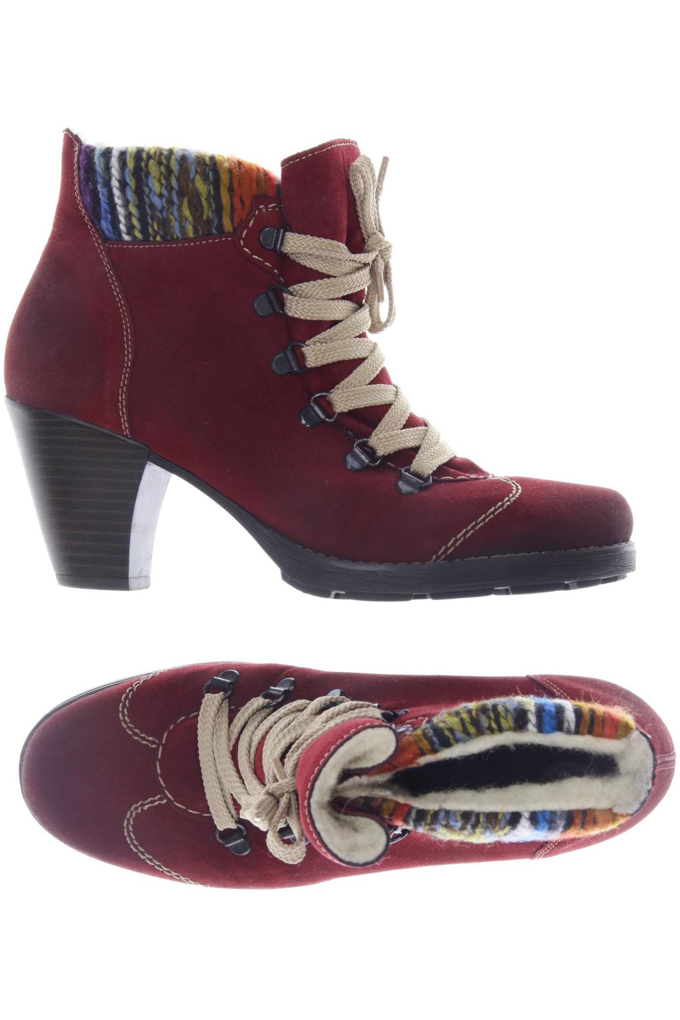 

Rieker Damen Stiefelette, bordeaux, Gr. 39