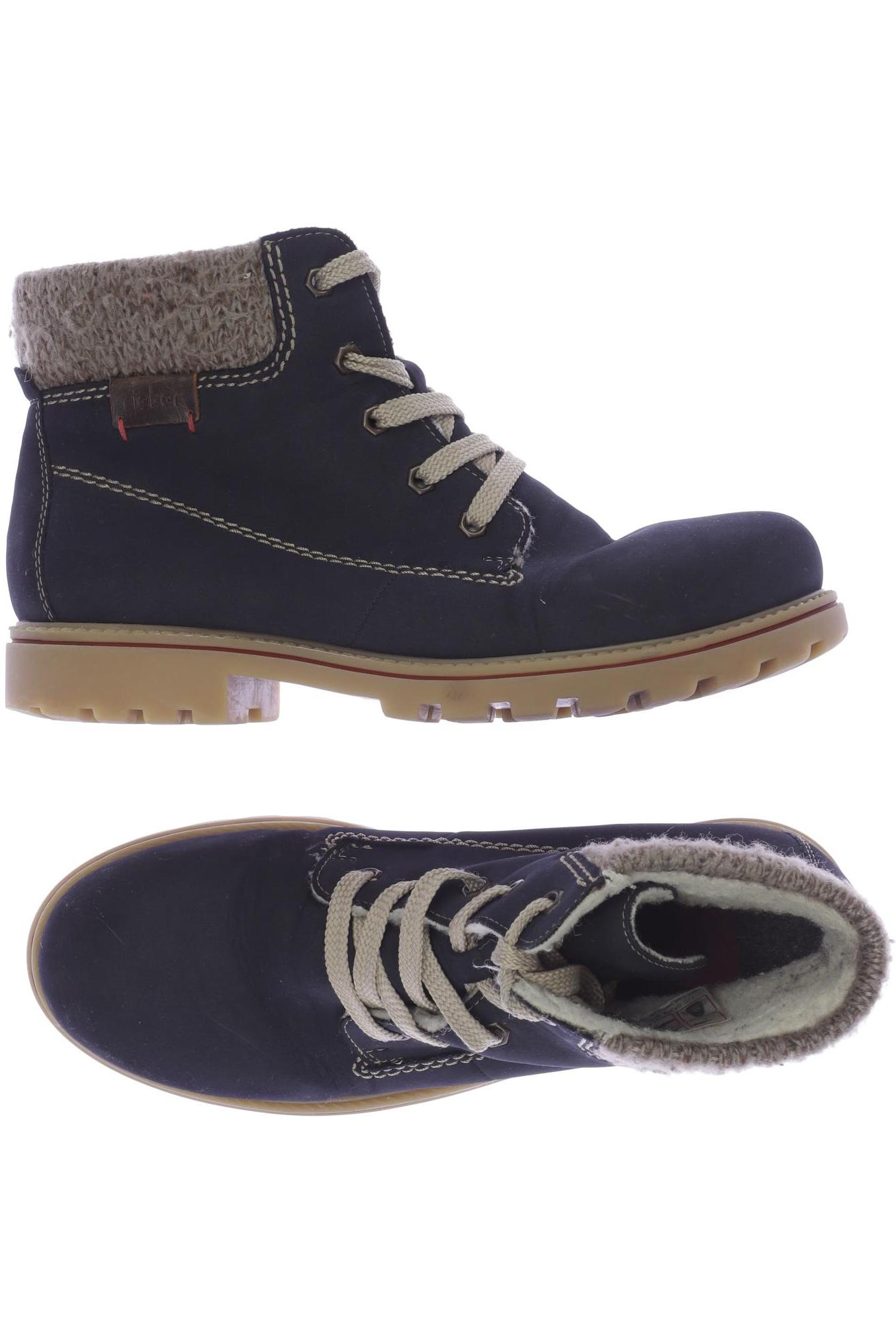 

Rieker Damen Stiefelette, marineblau