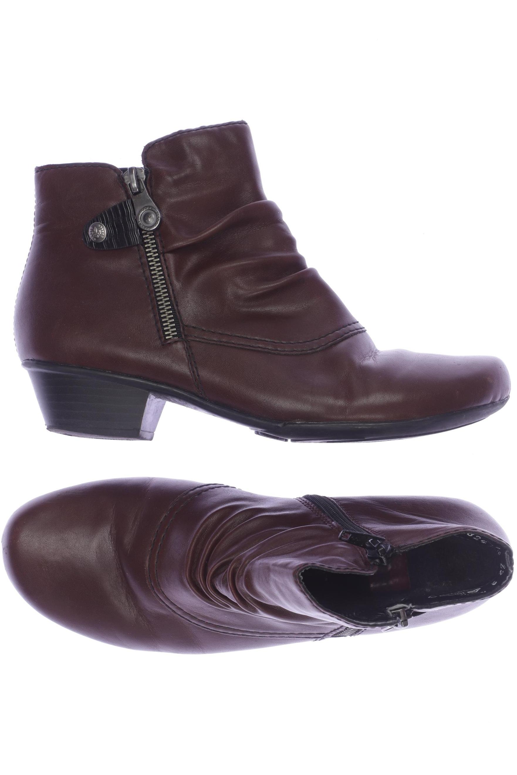 

Rieker Damen Stiefelette, bordeaux, Gr. 37