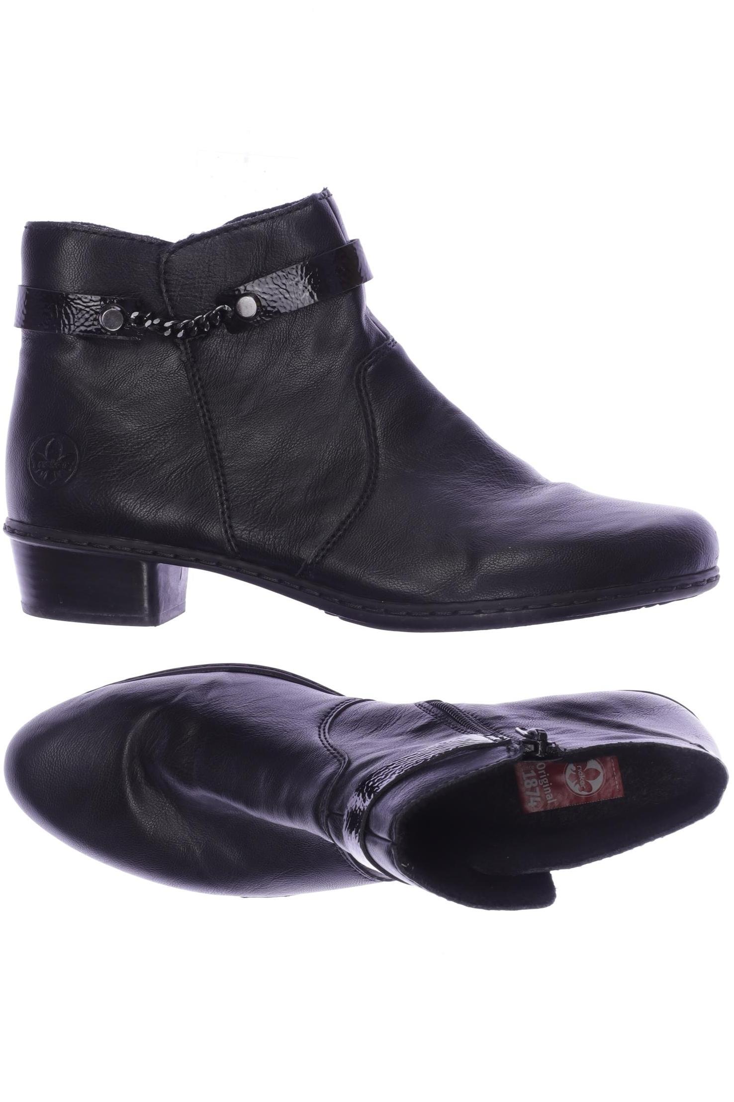 

Rieker Damen Stiefelette, schwarz, Gr. 40