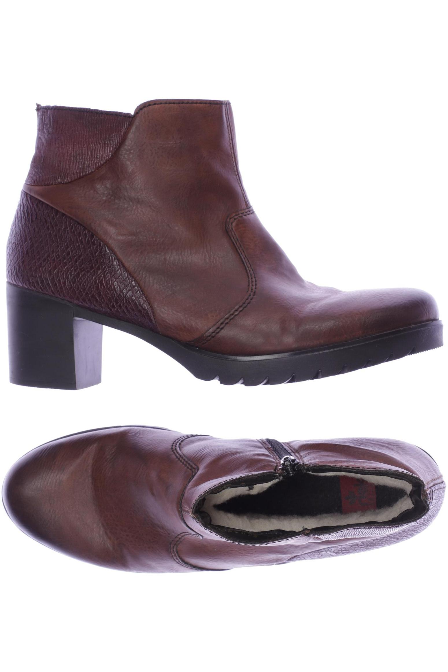 

Rieker Damen Stiefelette, rot, Gr. 38