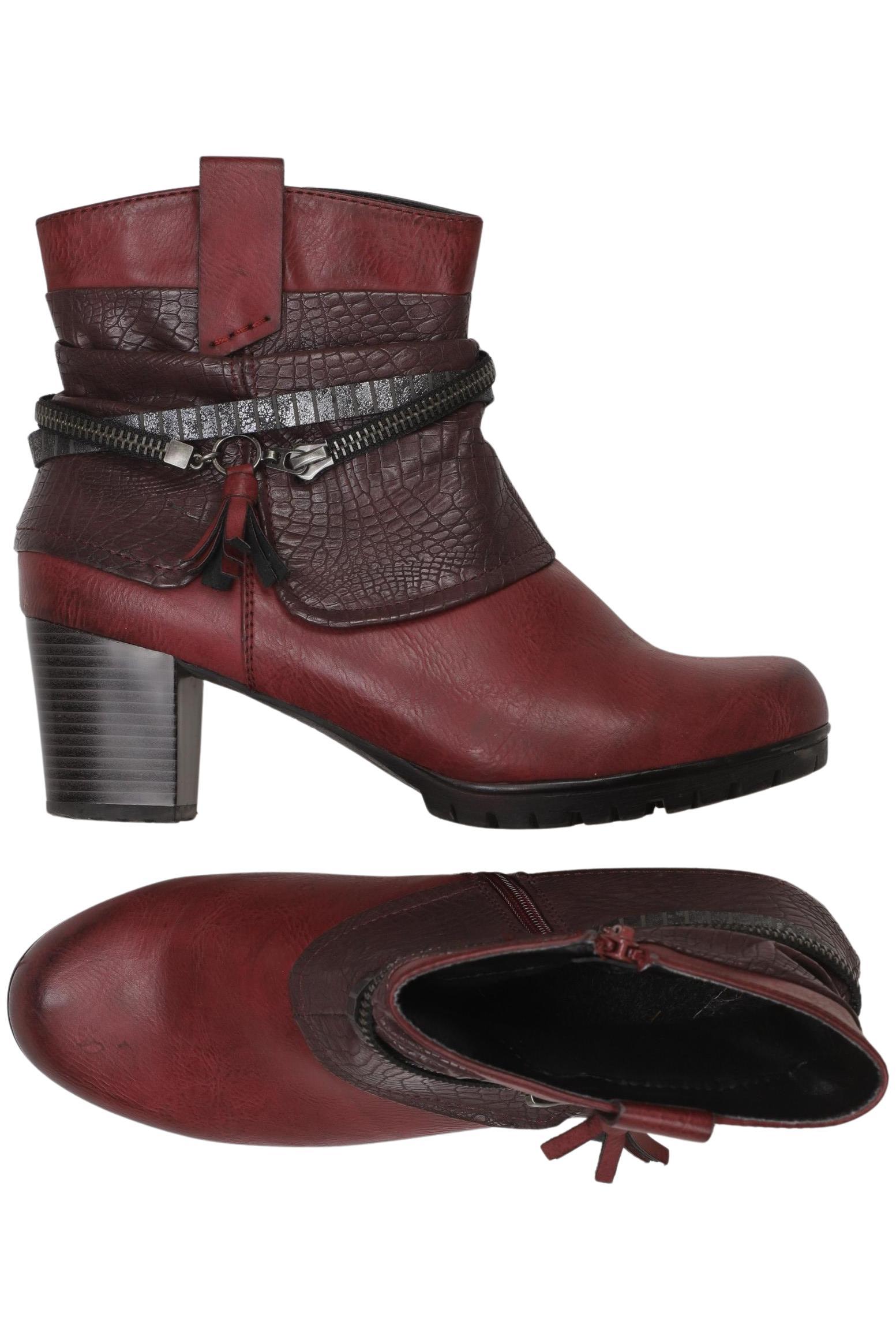 

Rieker Damen Stiefelette, rot, Gr. 39