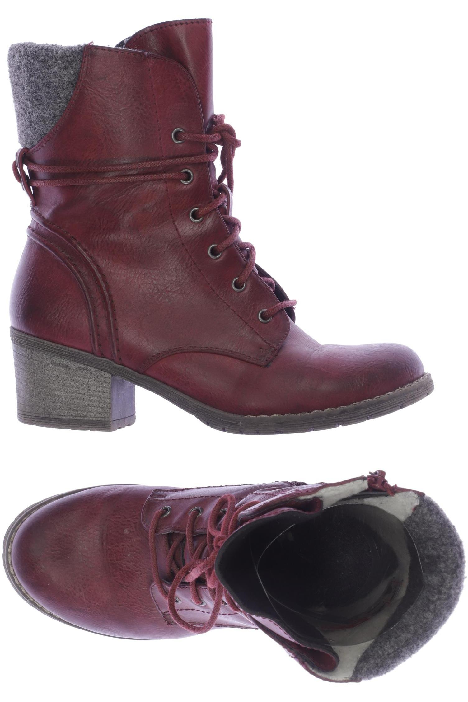 

Rieker Damen Stiefelette, bordeaux