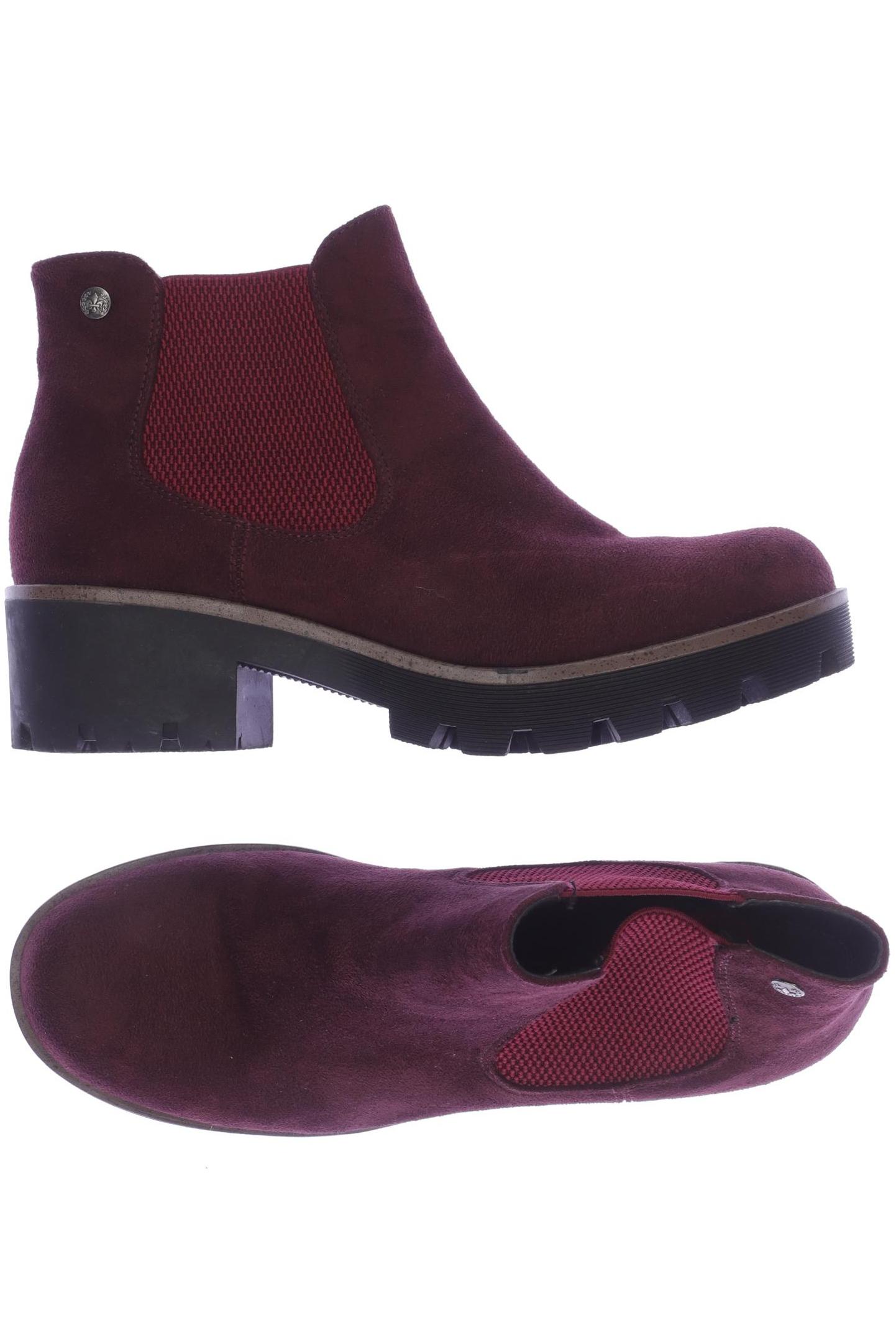 

Rieker Damen Stiefelette, bordeaux, Gr. 39