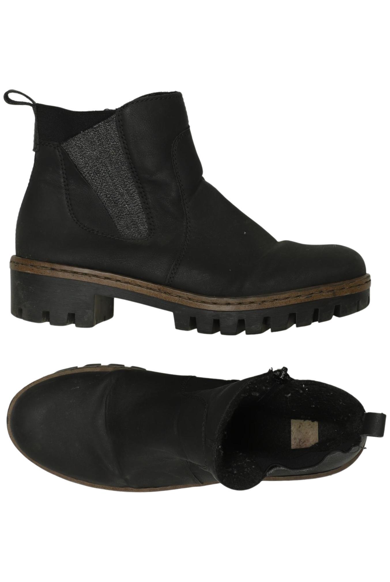 

Rieker Damen Stiefelette, schwarz, Gr. 39