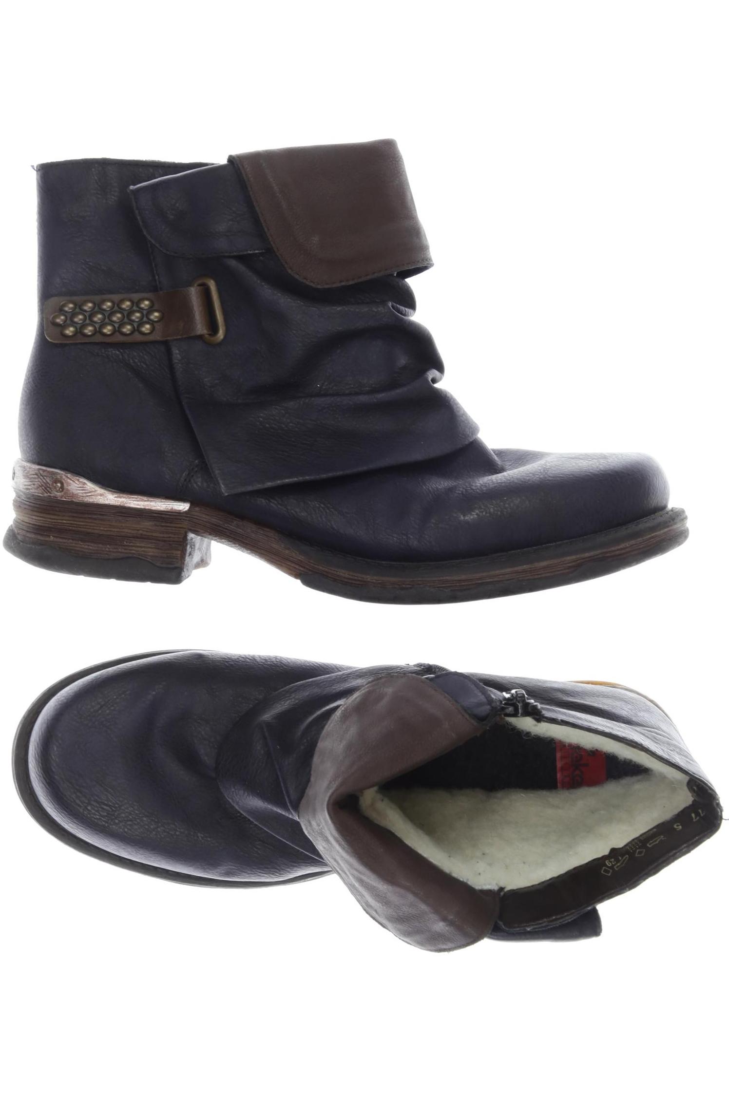 

Rieker Damen Stiefelette, marineblau, Gr. 40