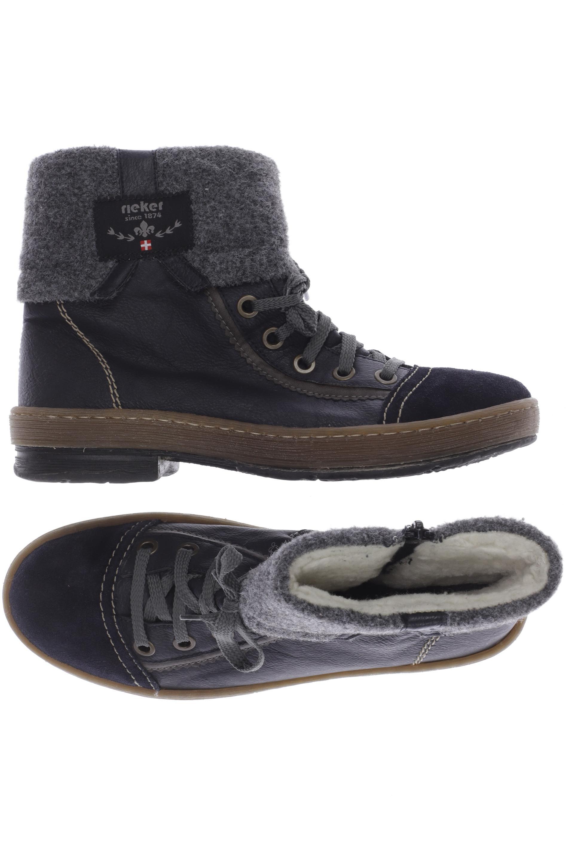 

Rieker Damen Stiefelette, marineblau, Gr. 40