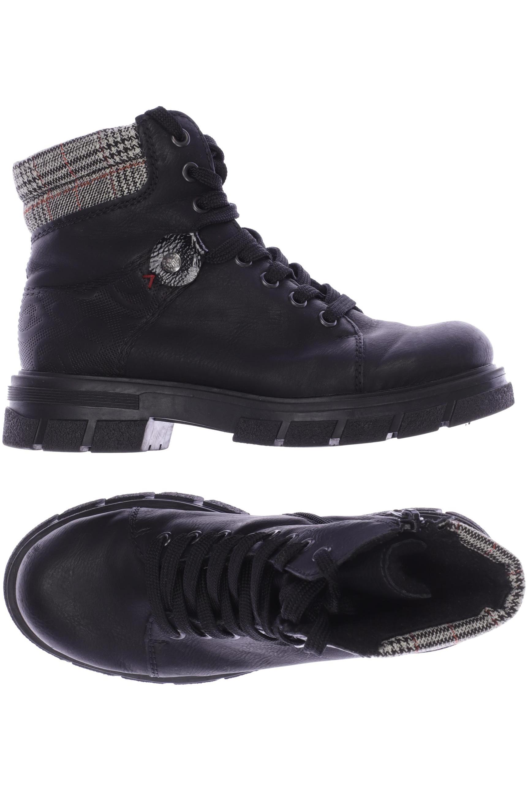 

Rieker Damen Stiefelette, schwarz, Gr. 36