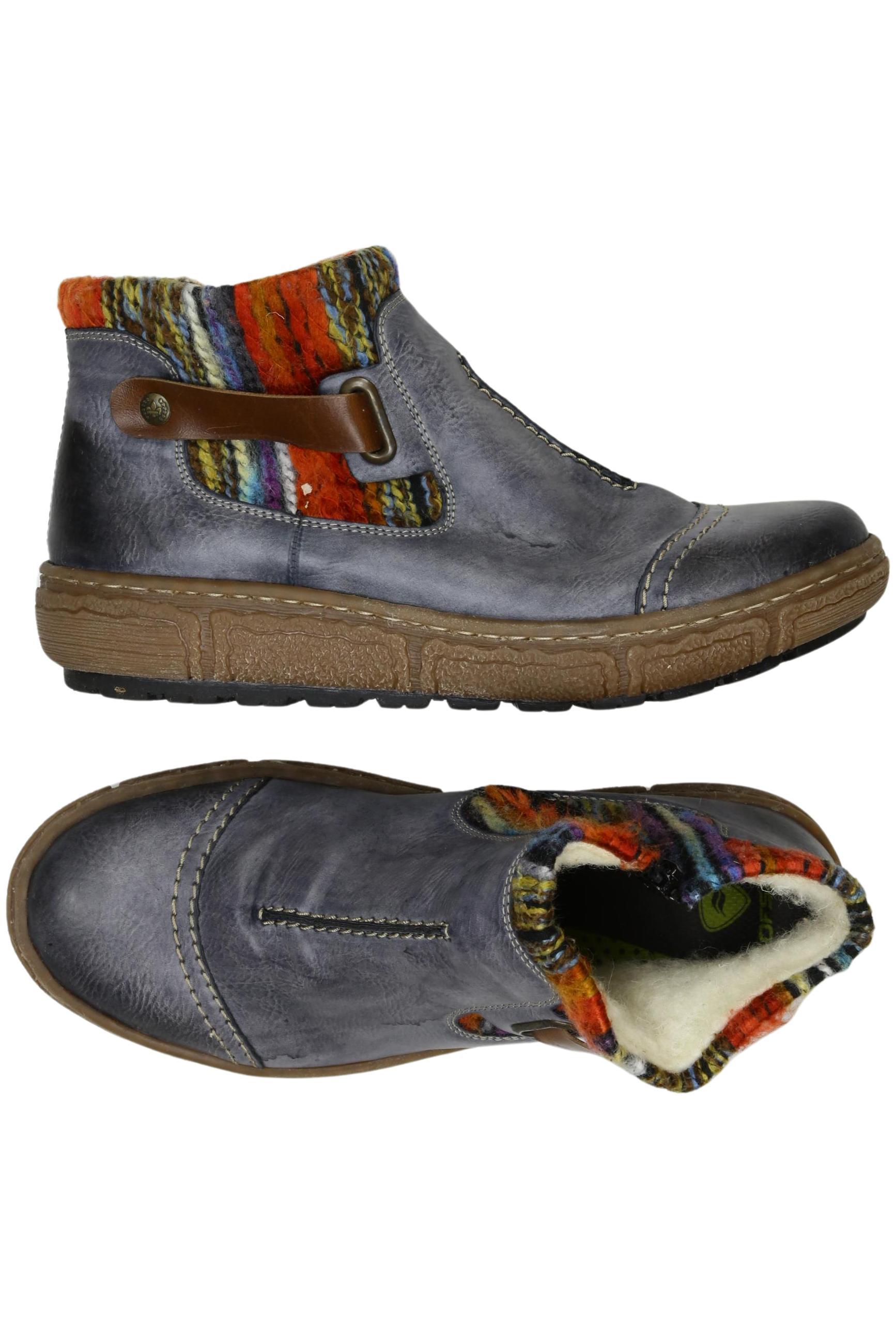 

Rieker Damen Stiefelette, blau, Gr. 39