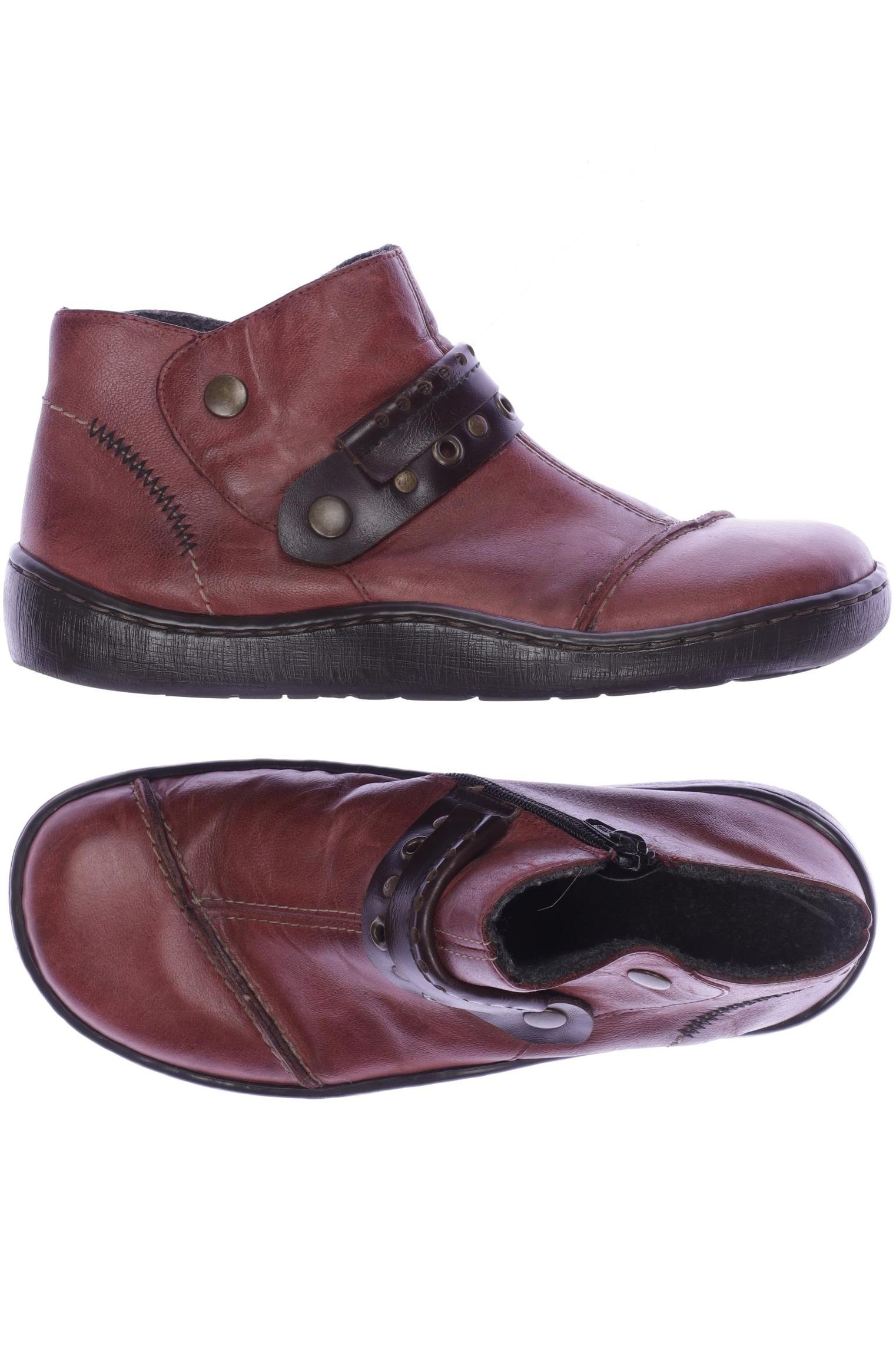 

Rieker Damen Stiefelette, bordeaux, Gr. 39