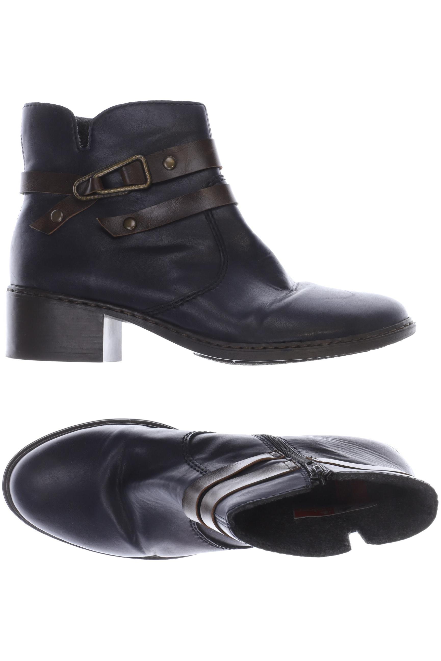 

Rieker Damen Stiefelette, blau, Gr. 40