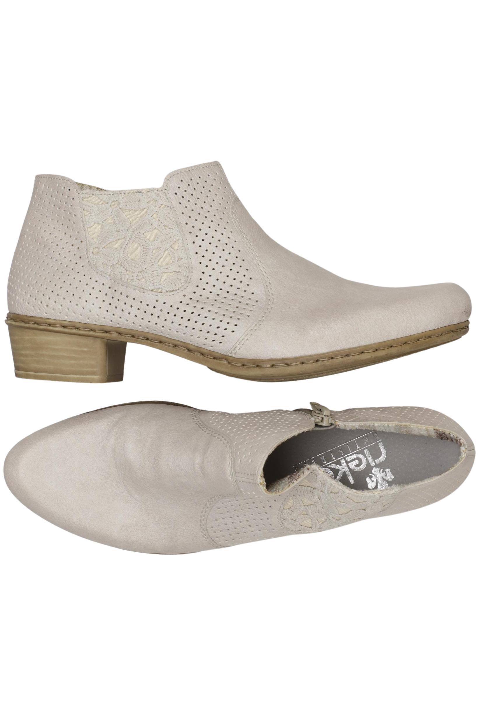 

Rieker Damen Stiefelette, cremeweiß, Gr. 40