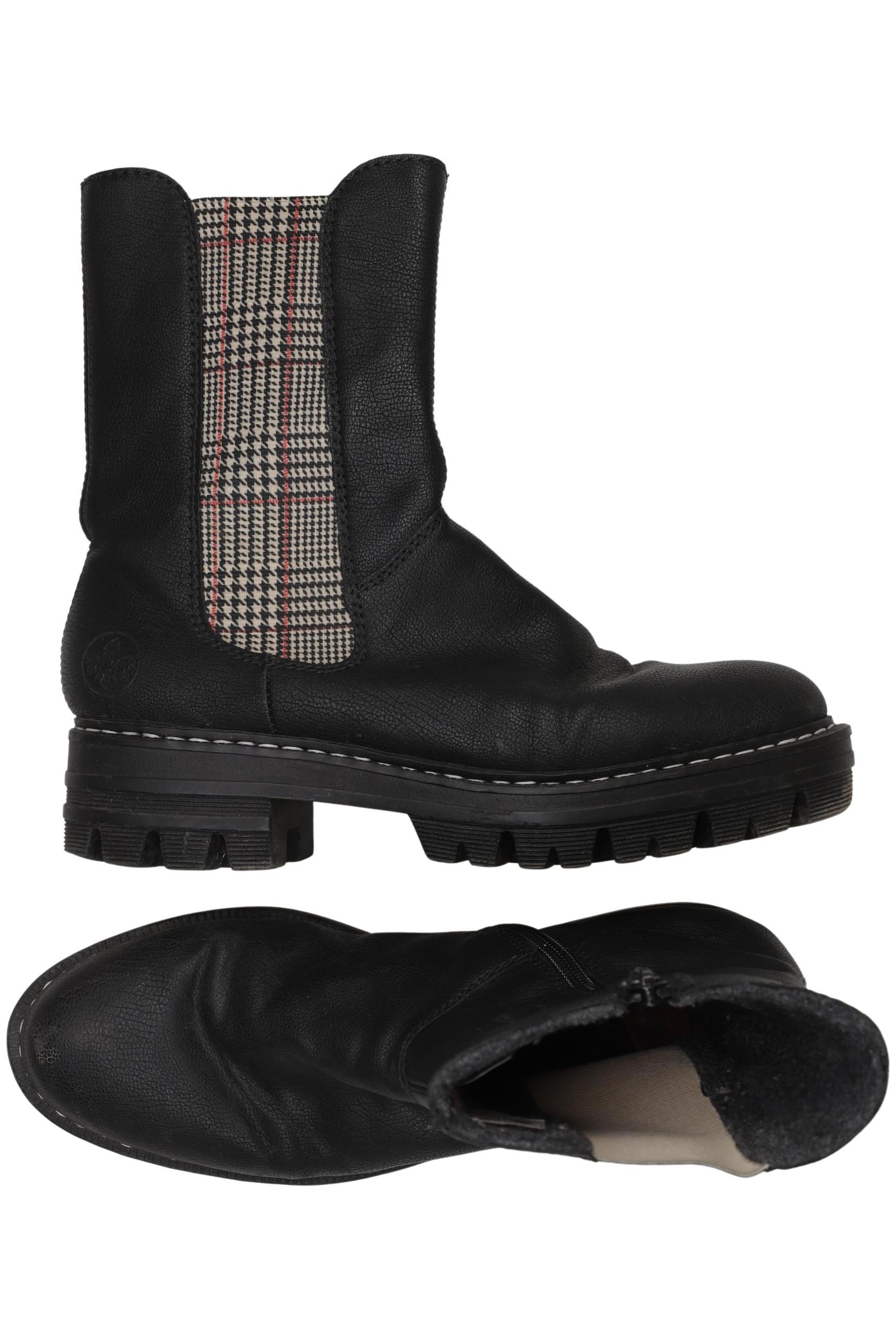 

Rieker Damen Stiefelette, schwarz, Gr. 37