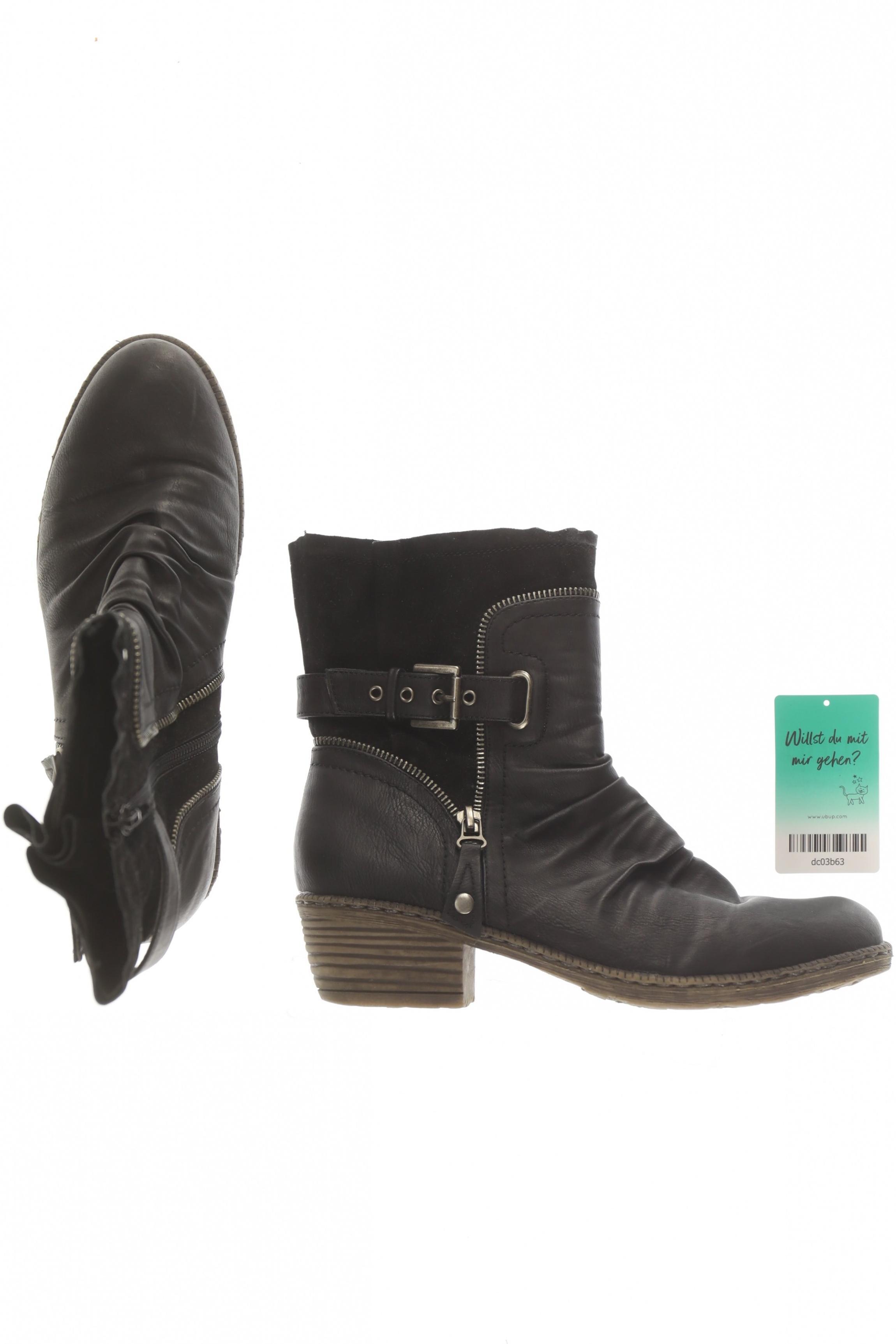 

Rieker Damen Stiefelette, schwarz, Gr. 39