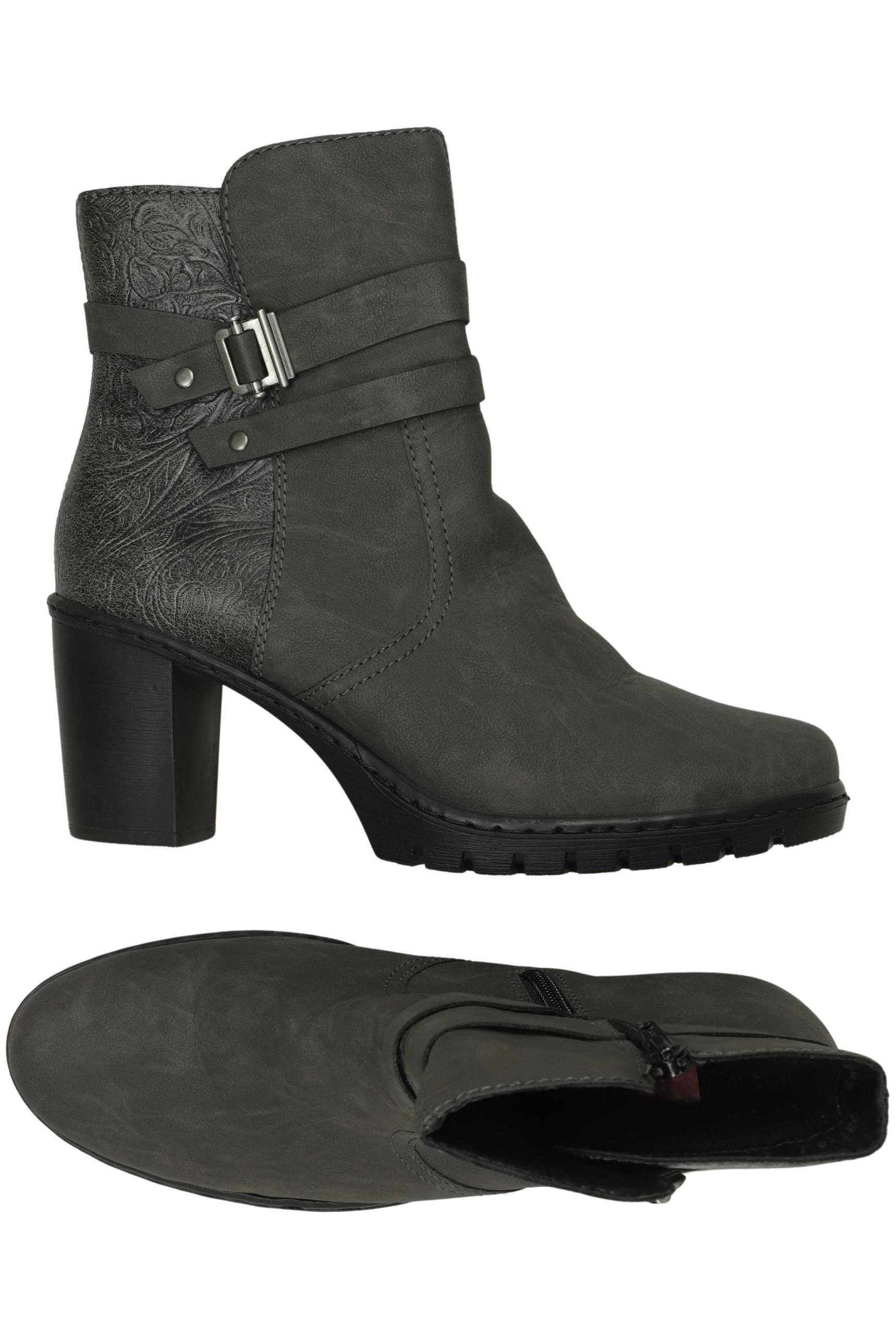 

Rieker Damen Stiefelette, grau, Gr. 42