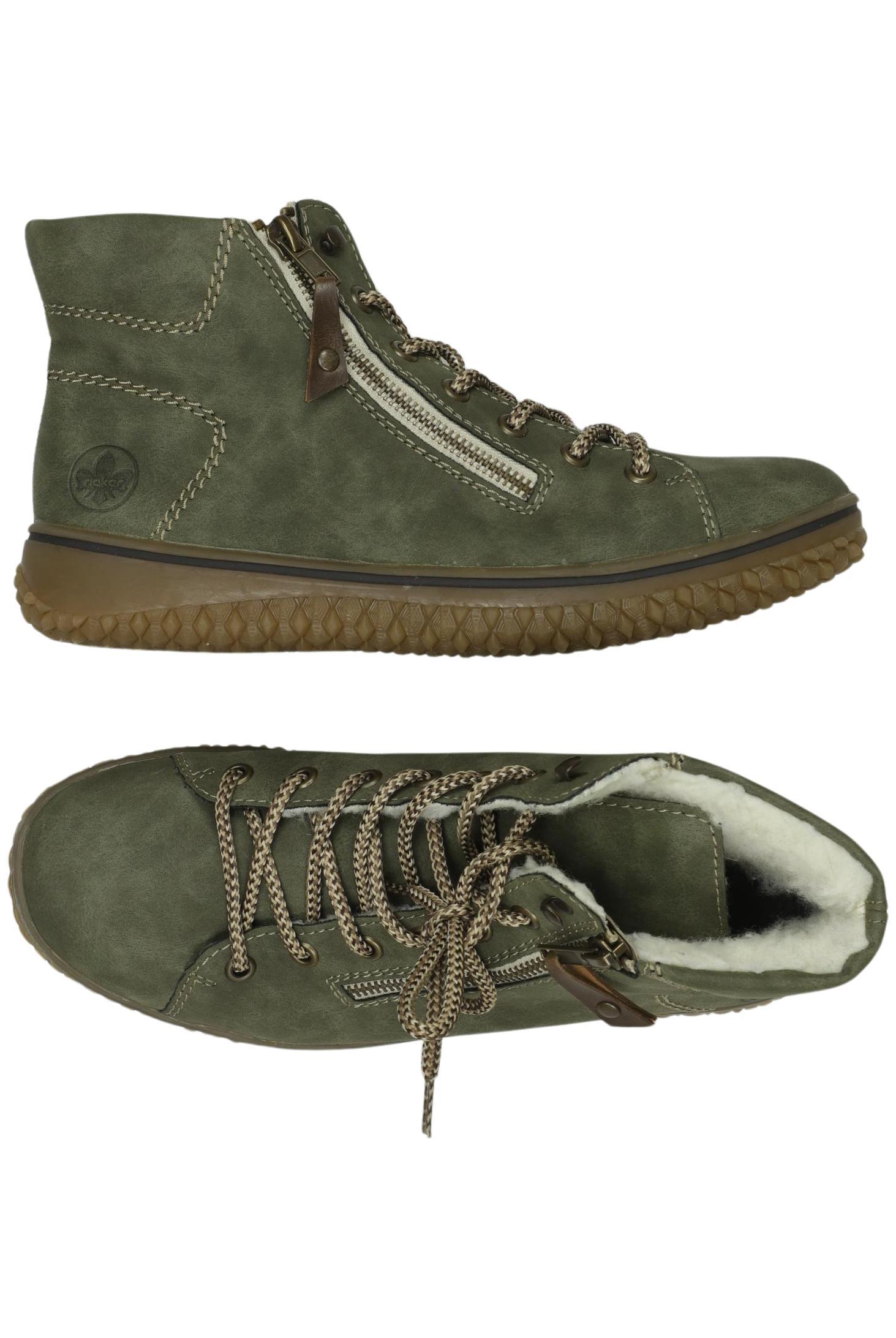 

Rieker Damen Stiefelette, grün, Gr. 38